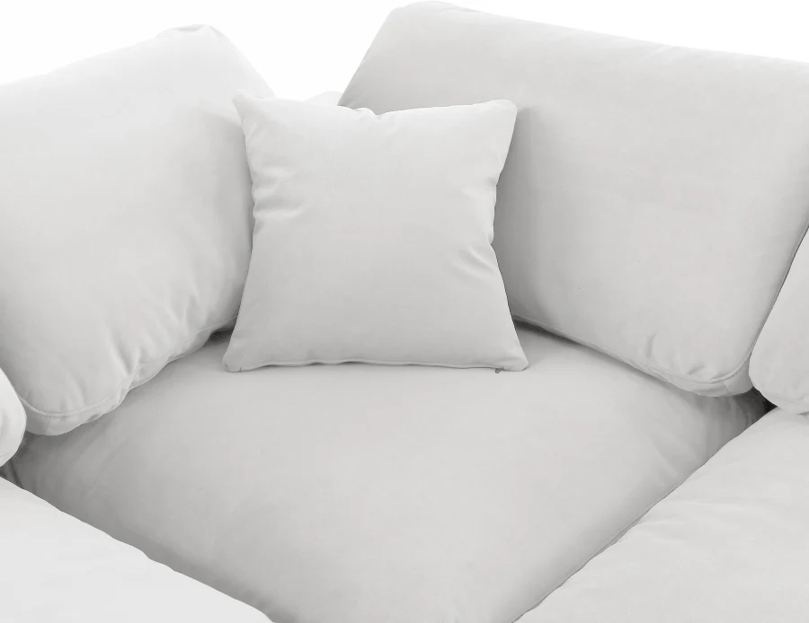 Comfy Velvet Sofa - Image 41