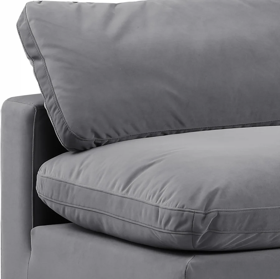 Comfy Velvet Sofa - Image 6