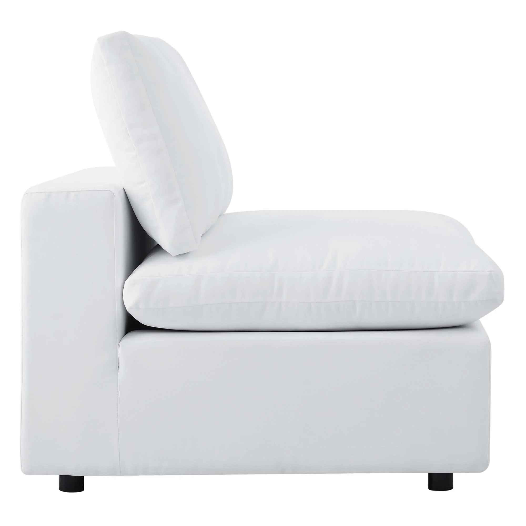 Commix 4-Piece Sunbrella® Outdoor Patio Sectional Sofa in White - Image 10