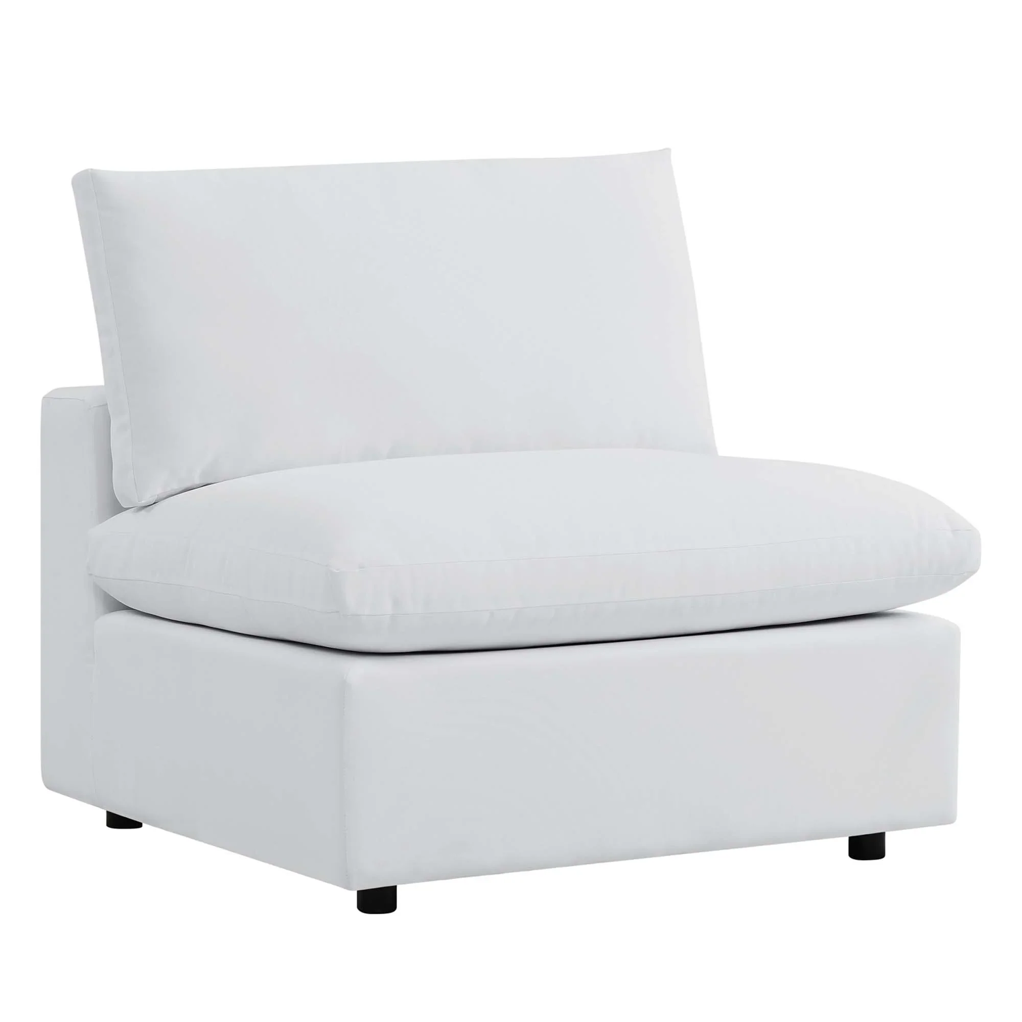 Commix 4-Piece Sunbrella® Outdoor Patio Sectional Sofa in White - Image 8