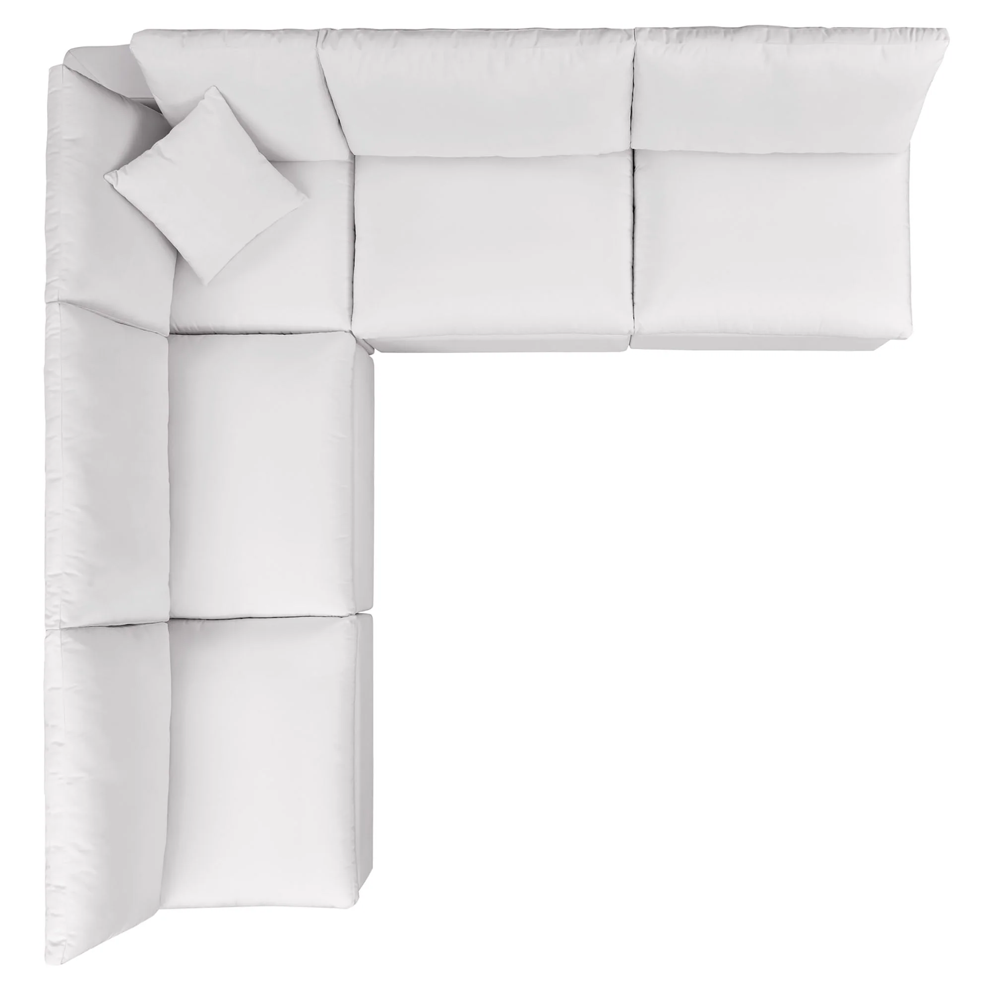 Commix 5-Piece Outdoor Patio Sectional Sofa - Image 14
