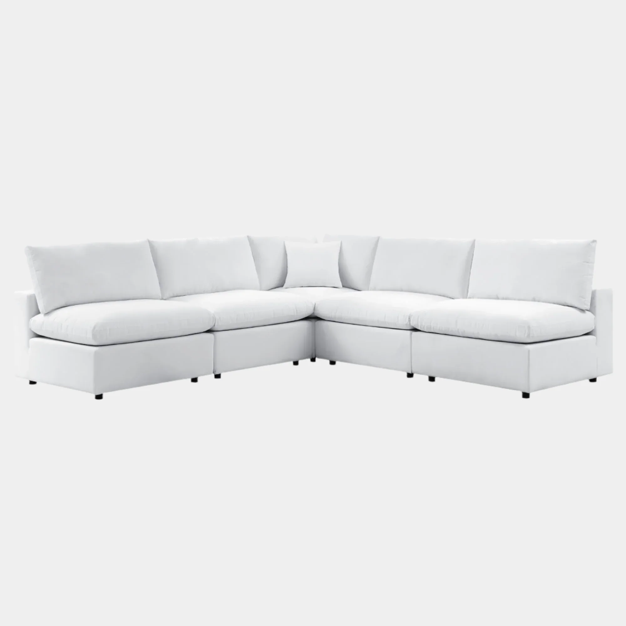 Commix 5-Piece Sunbrella® Outdoor Patio Sectional Sofa
