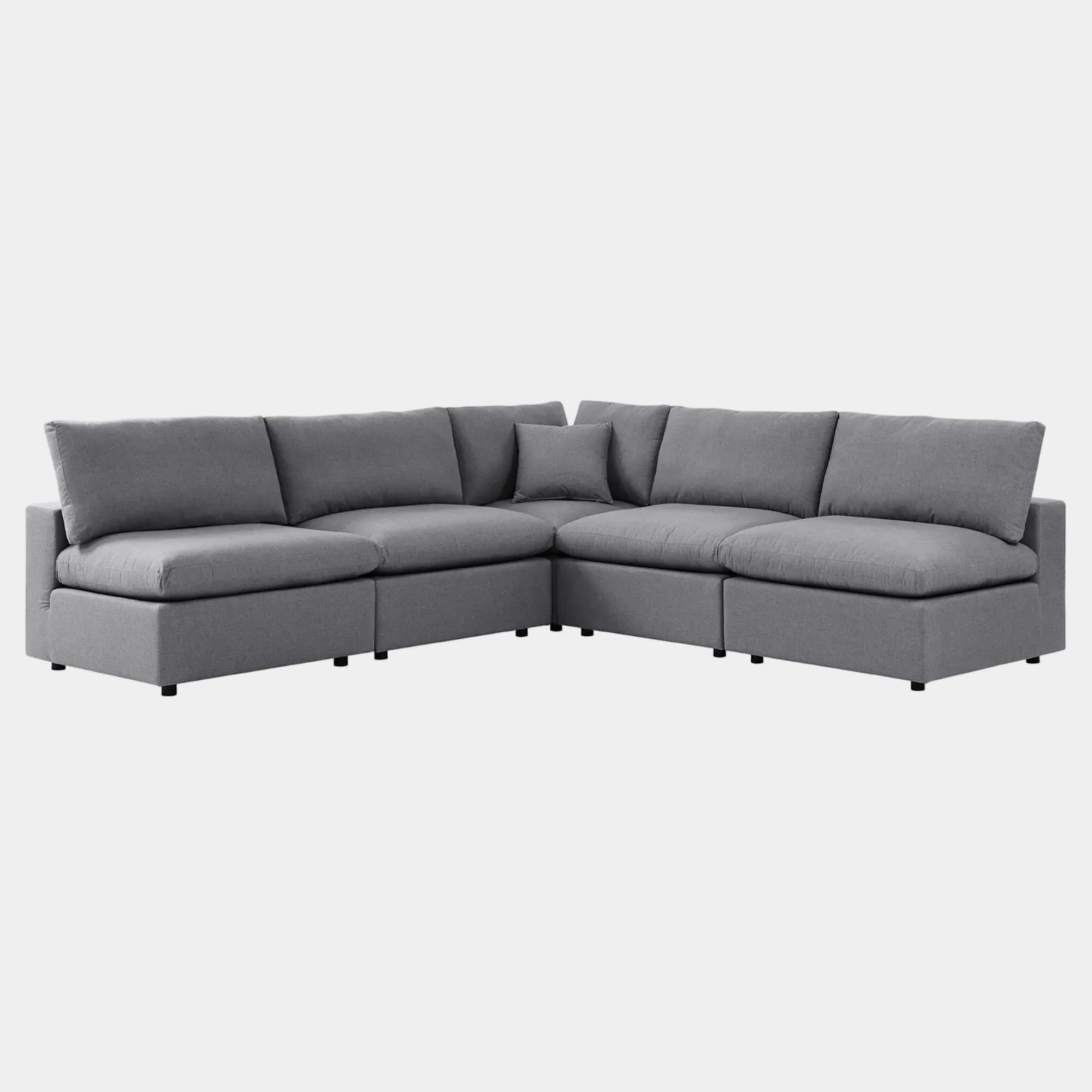 Commix 5-Piece Sunbrella® Outdoor Patio Sectional Sofa - Image 12