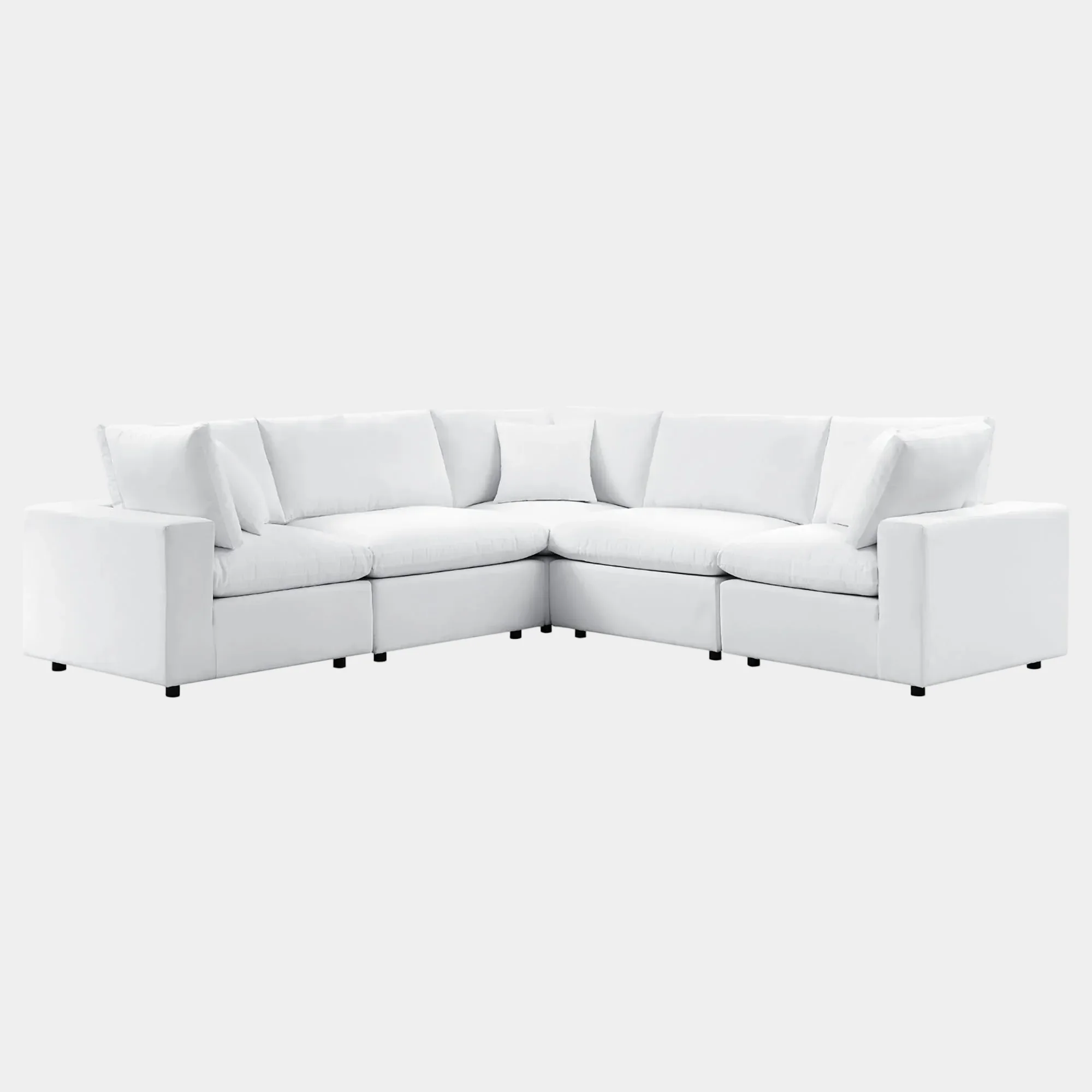 Commix 5-Piece Sunbrella® Outdoor Patio Sectional Sofa
