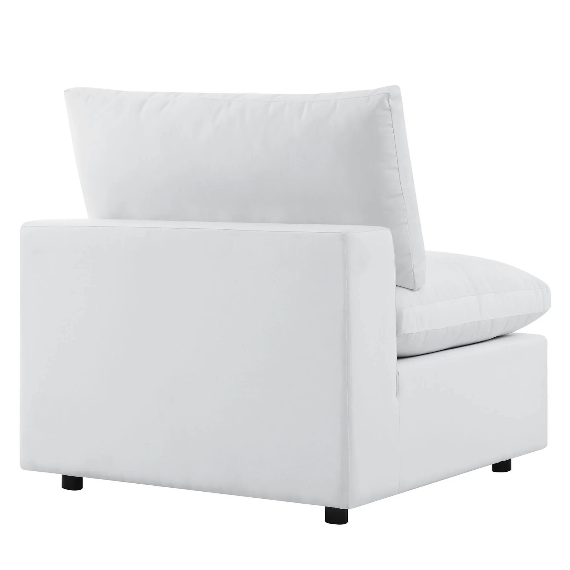 Commix 5-Piece Sunbrella® Outdoor Patio Sectional Sofa in White - Image 8