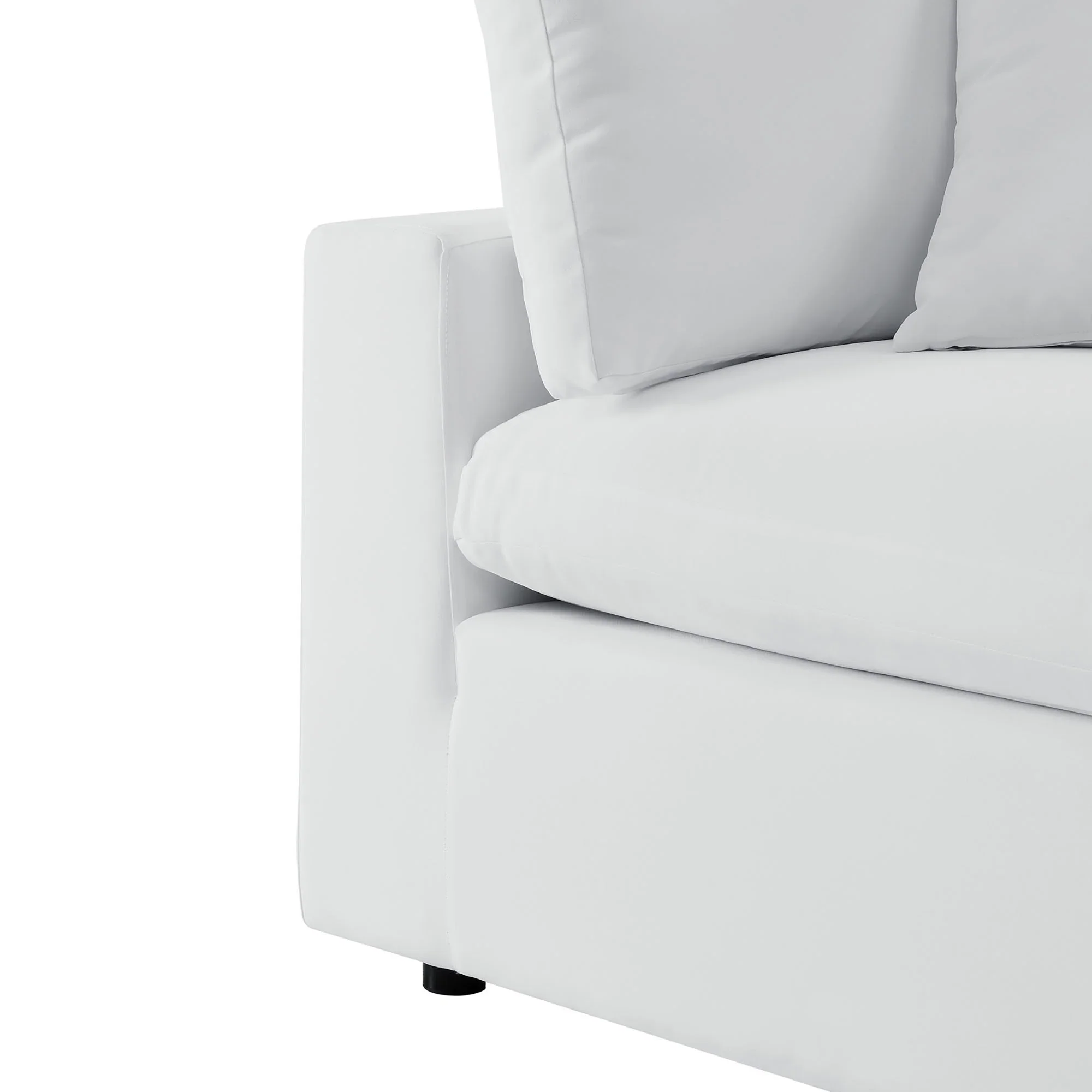 Commix 7-Piece Sunbrella® Outdoor Patio Sectional Sofa in White - Image 13