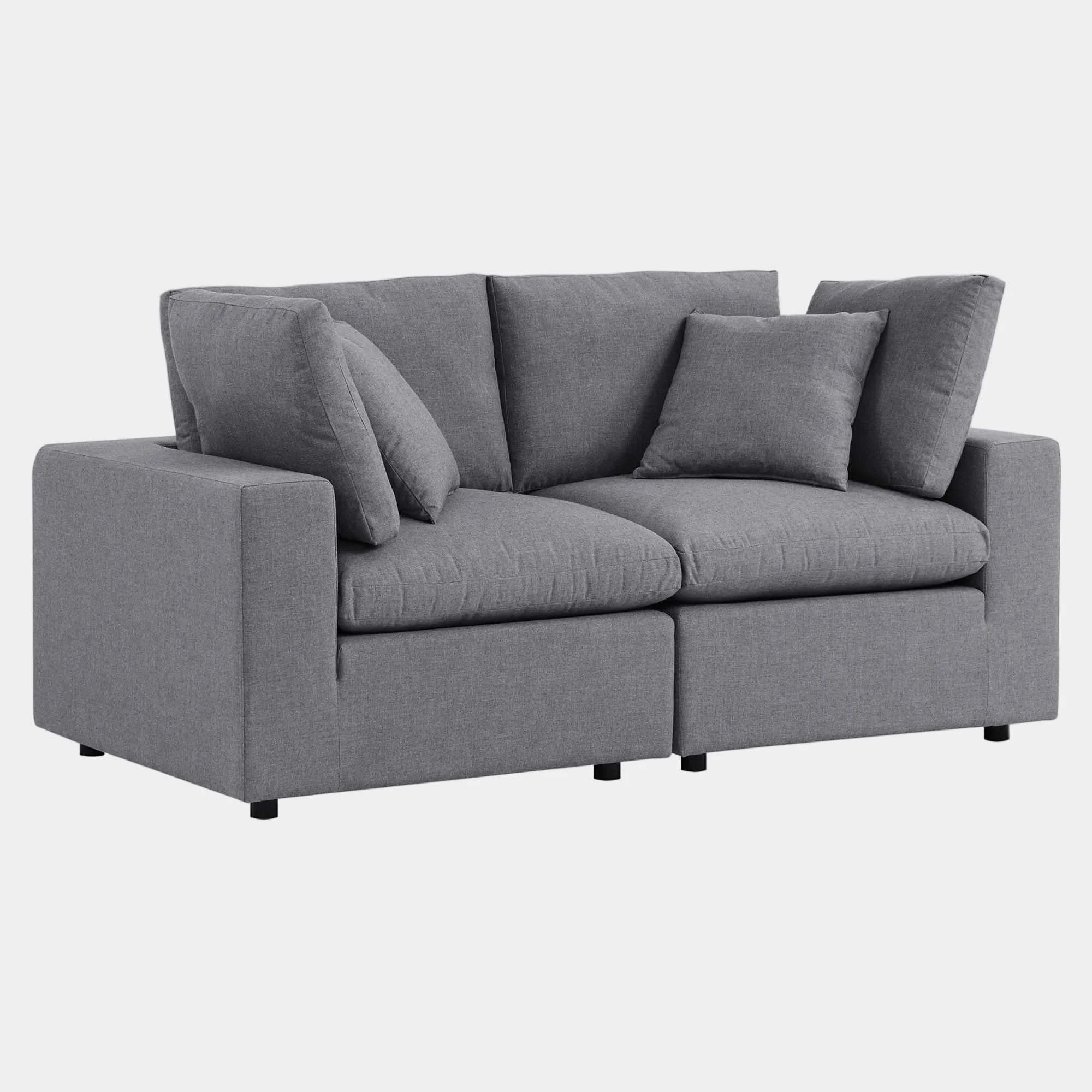 Commix Sunbrella® Outdoor Patio Loveseat - Image 10