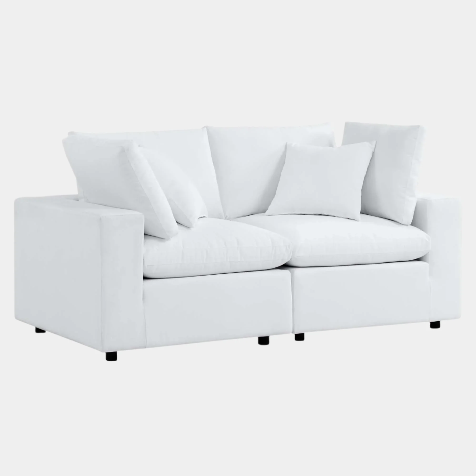 Commix Sunbrella® Outdoor Patio Loveseat - Image 19