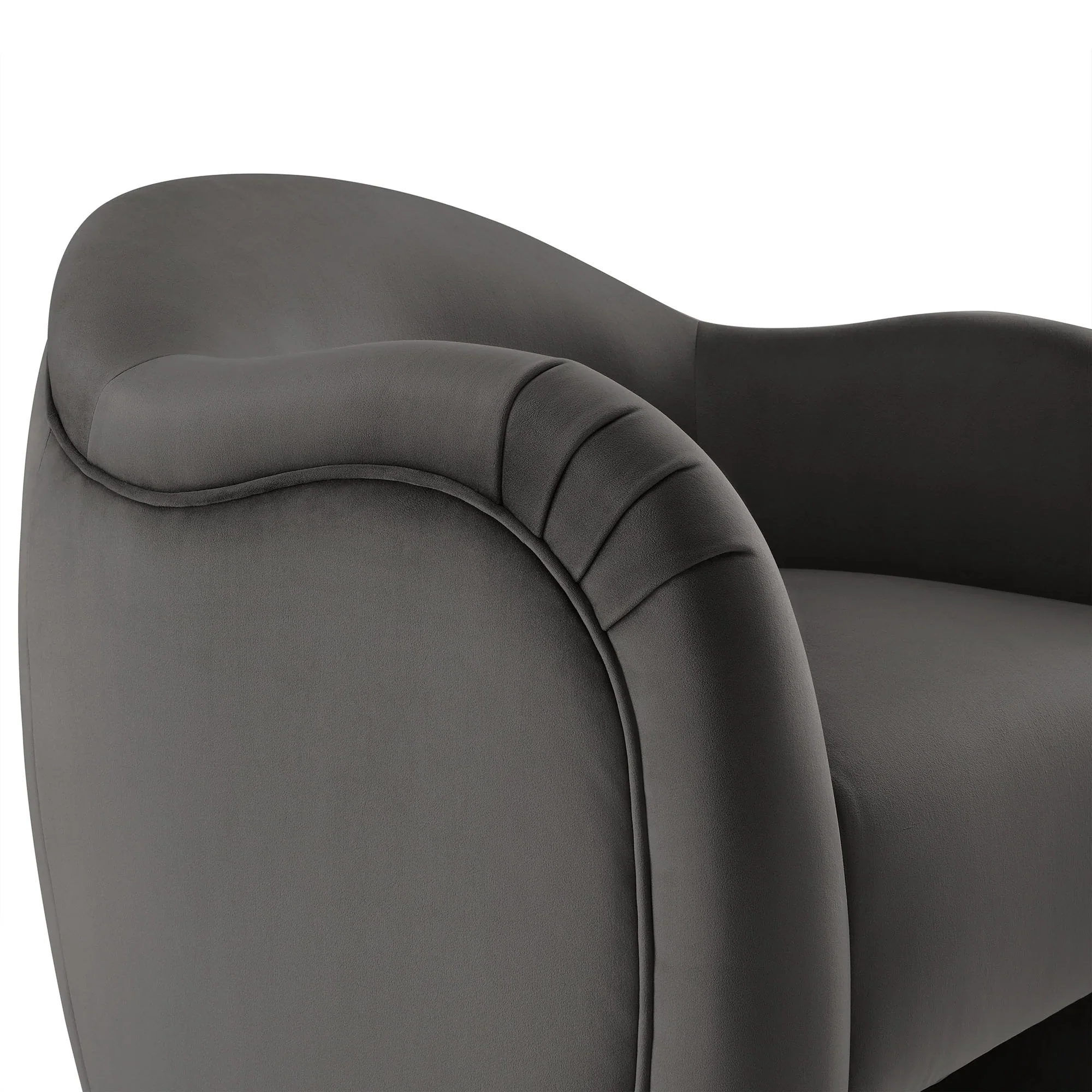 Compose Performance Velvet Accent Chair - Image 40