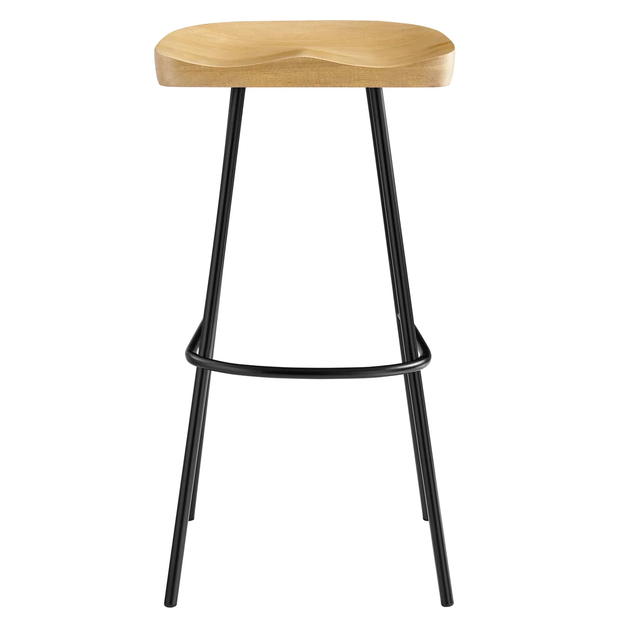 Concord Backless Wood Bar Stools - Set of 2 - Image 7