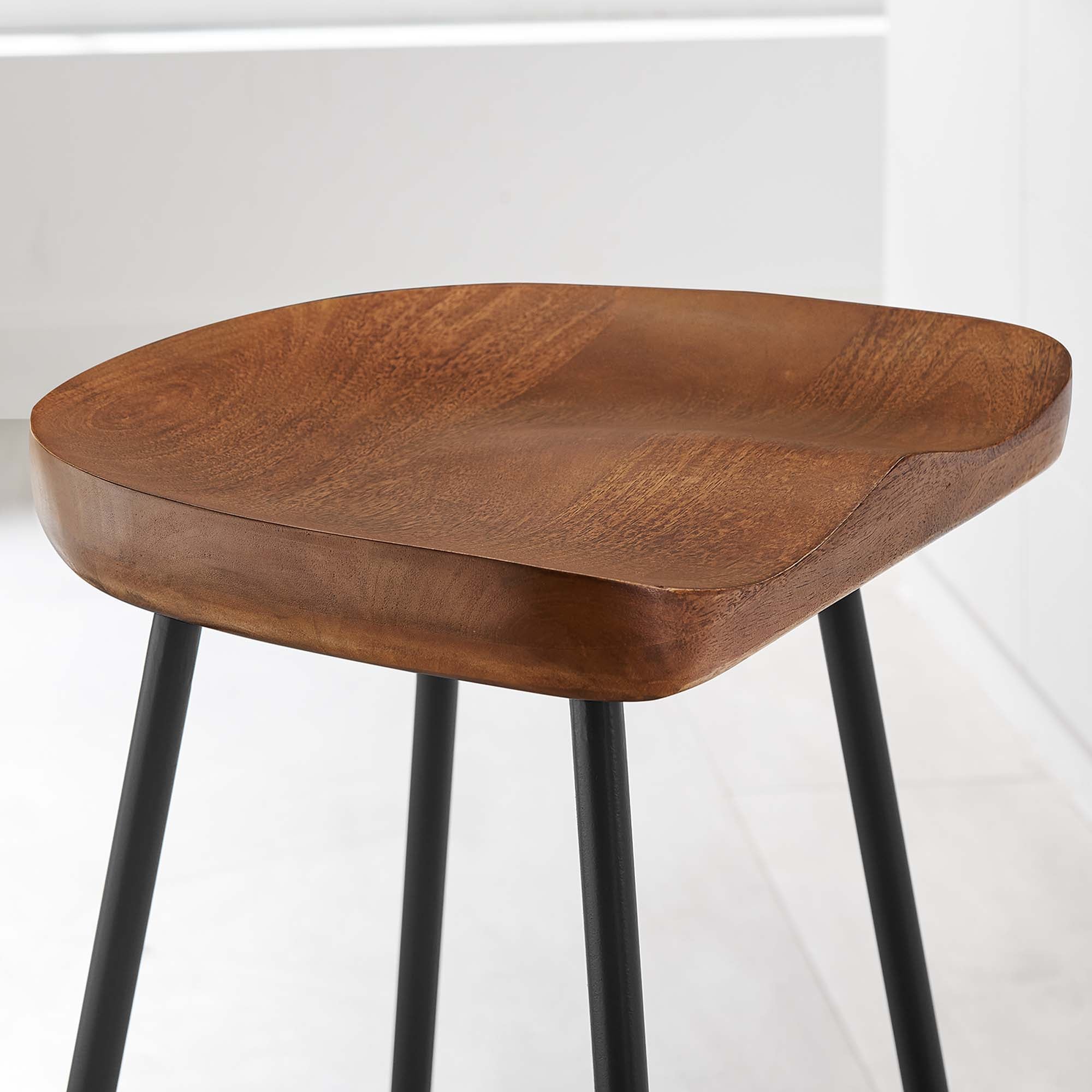 Concord Backless Wood Counter Stools - Set of 2 - Image 13