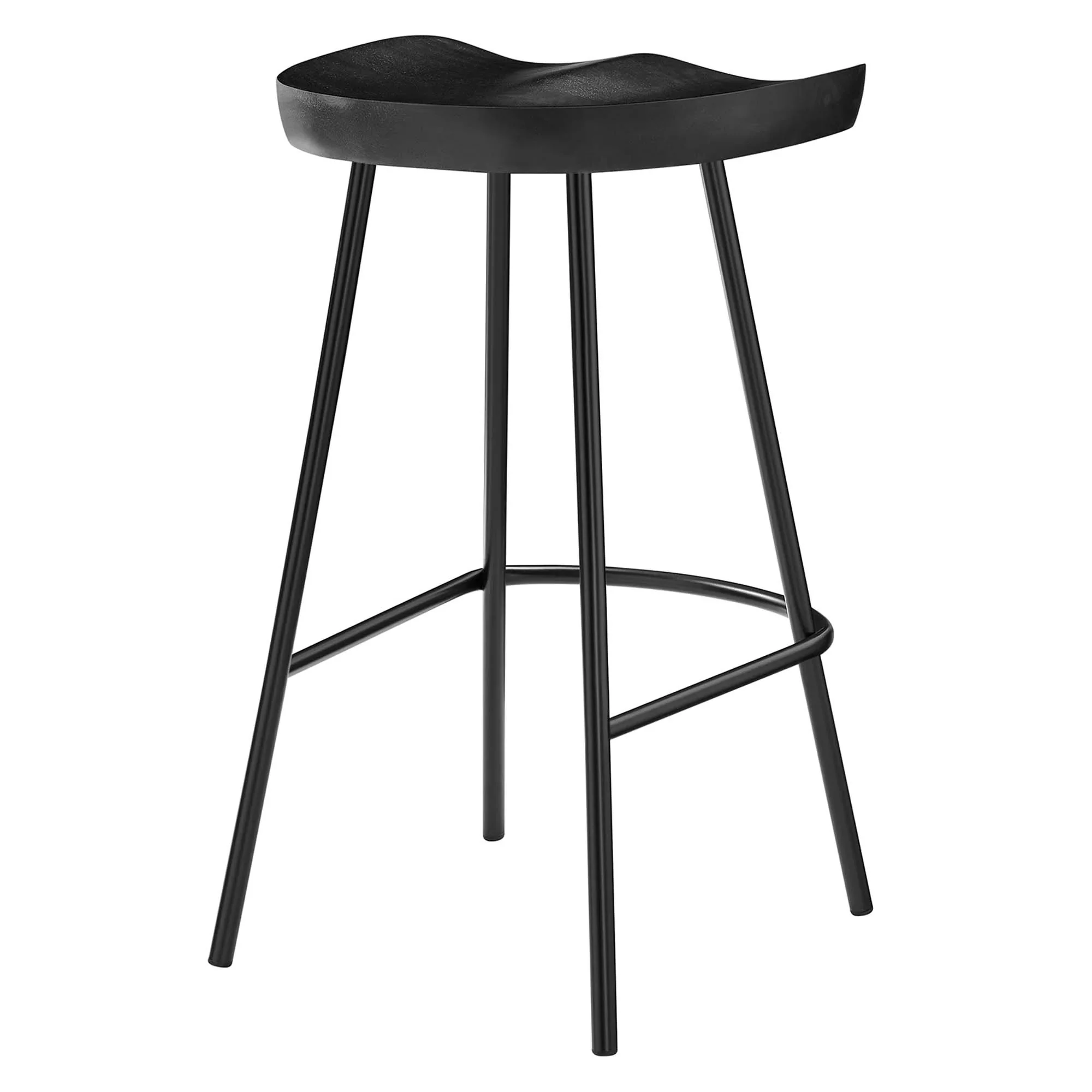 Concord Backless Wood Counter Stools - Set of 2 - Image 26