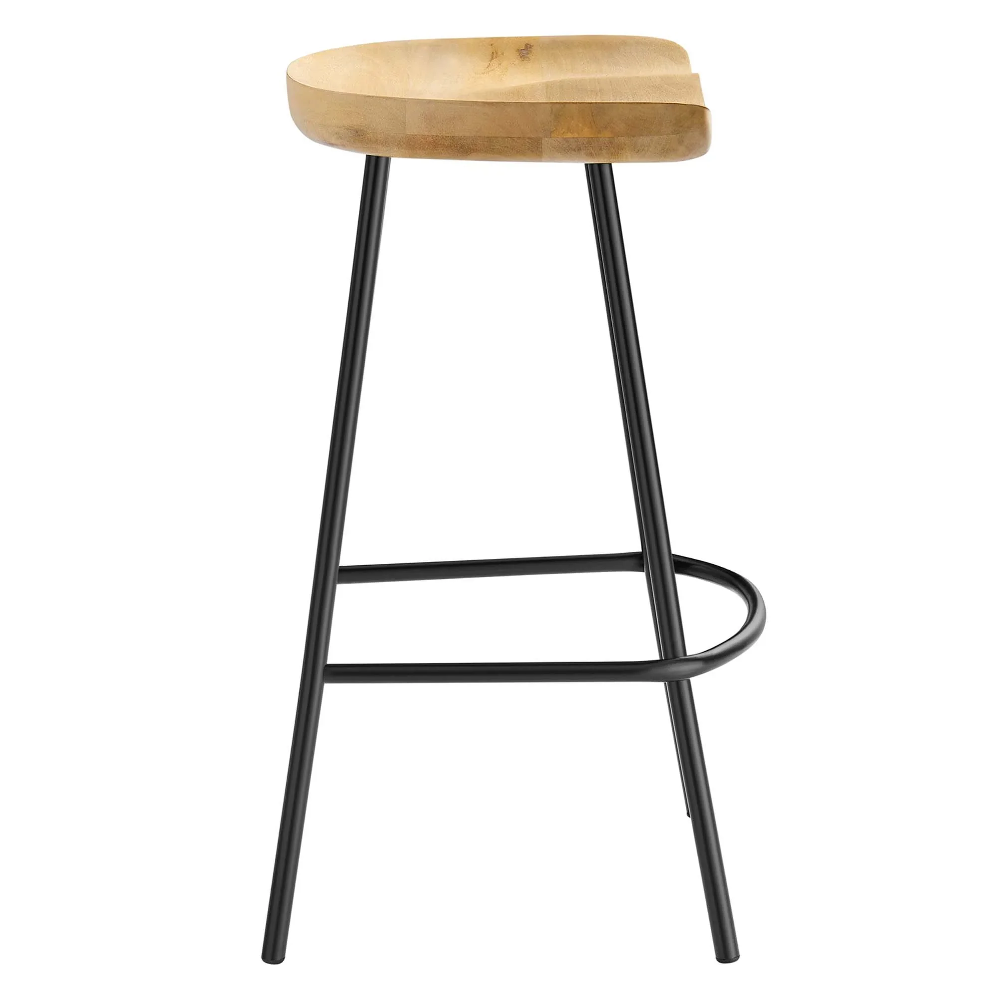 Concord Backless Wood Counter Stools - Set of 2 - Image 5