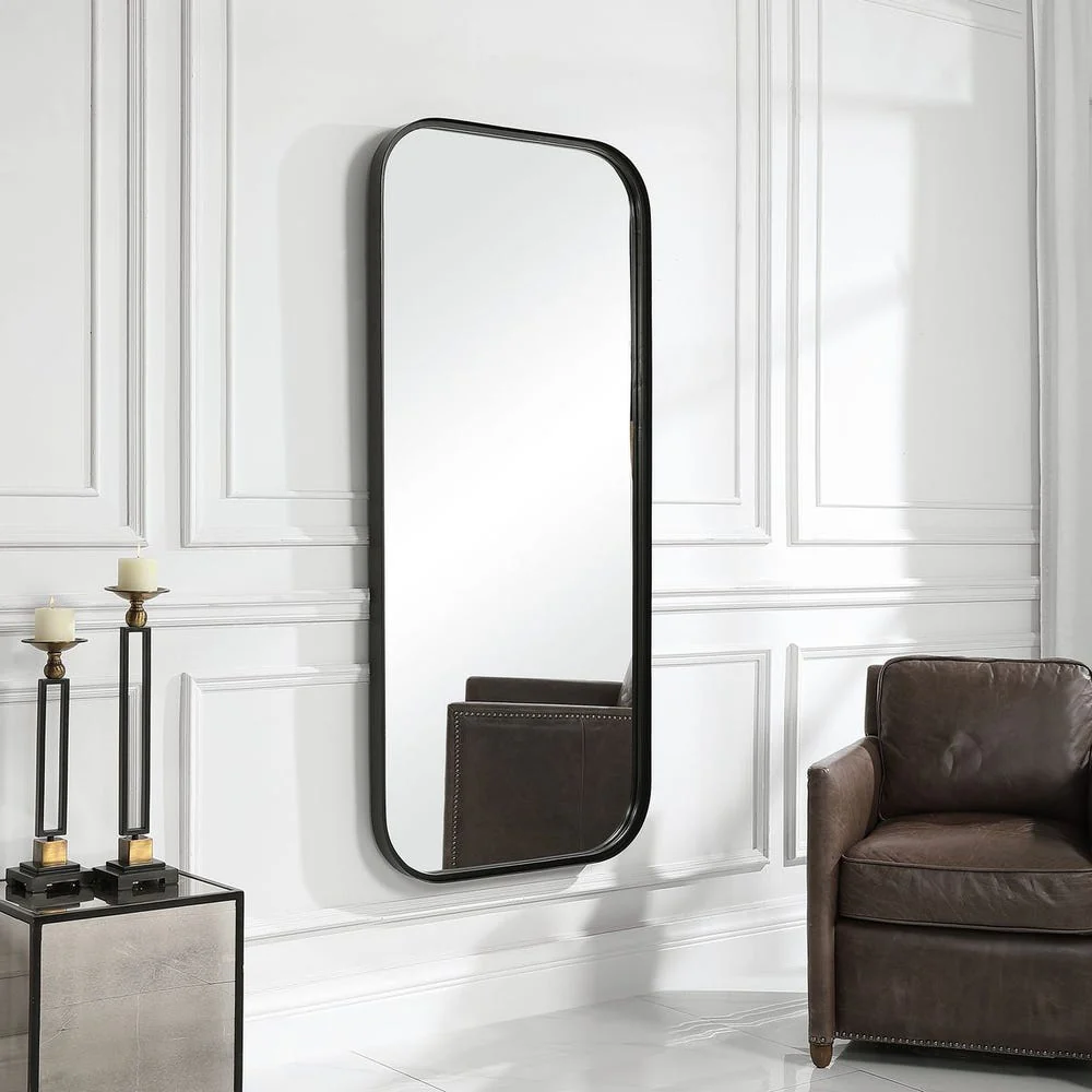 Concord Tall Mirror, Black - Image 5