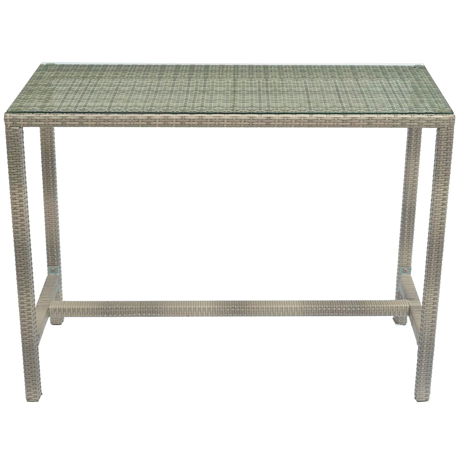 Conduit 5 Piece Outdoor Patio Wicker Rattan Set - Image 21