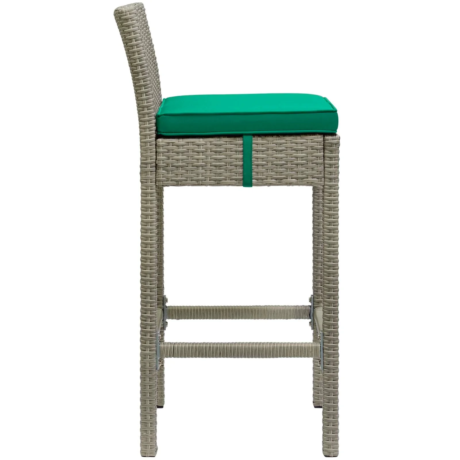 Conduit 5 Piece Outdoor Patio Wicker Rattan Set - Image 25