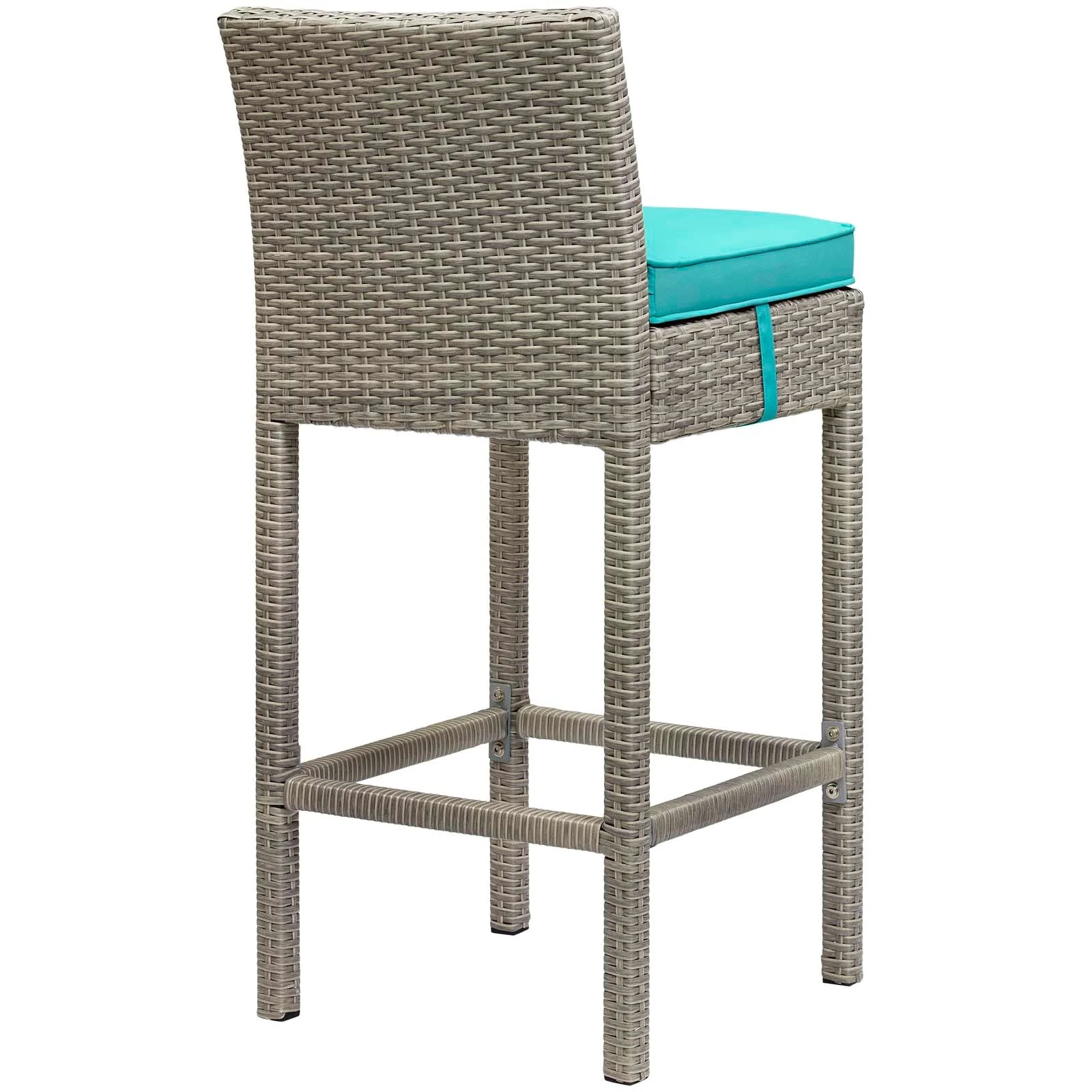 Conduit 5 Piece Outdoor Patio Wicker Rattan Set - Image 74