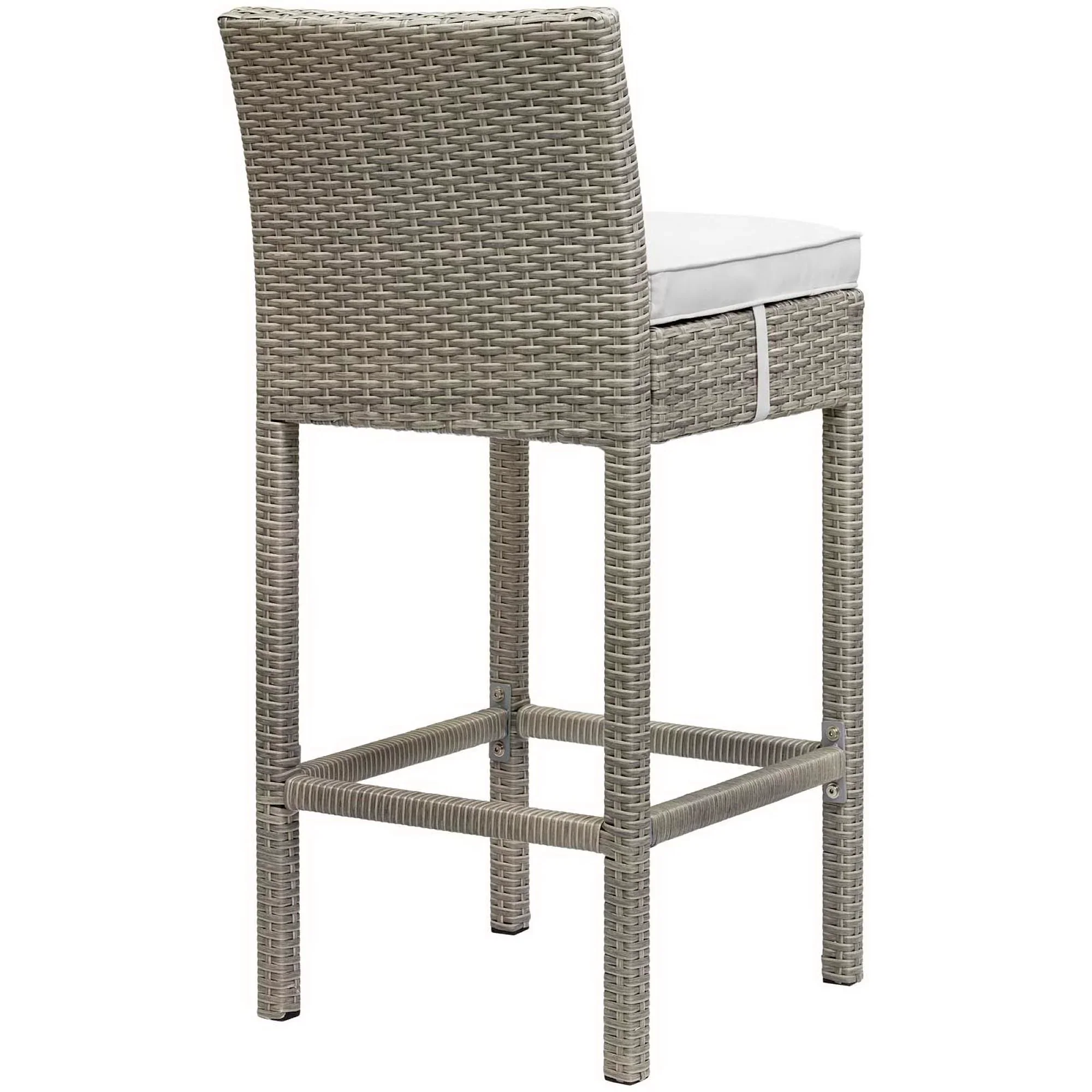 Conduit Outdoor Wicker Rattan Bar Stool - Image 27