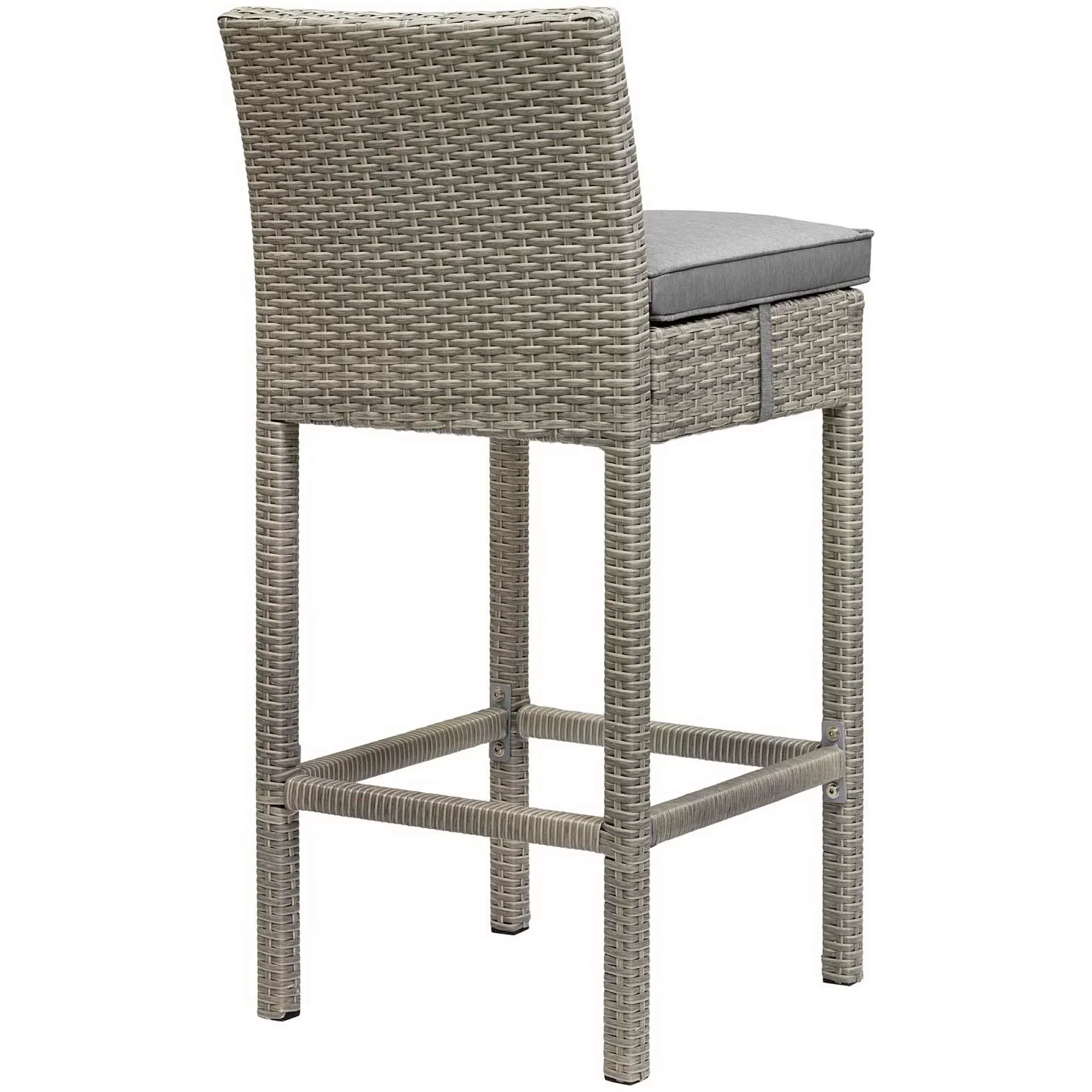 Conduit Outdoor Wicker Rattan Bar Stool - Image 33