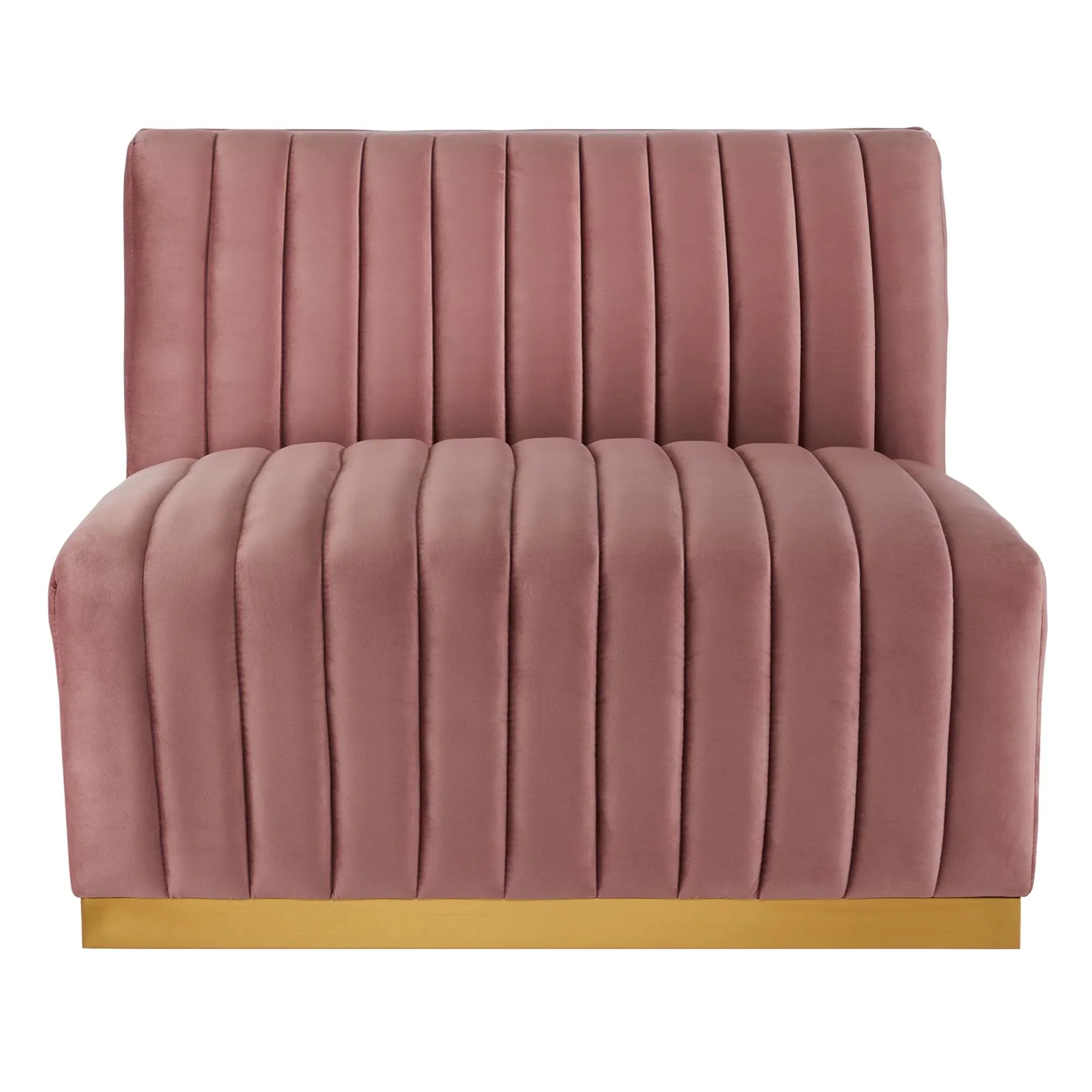Conjure 5-Piece Channel Tufted Performance Velvet Sectional - Image 12