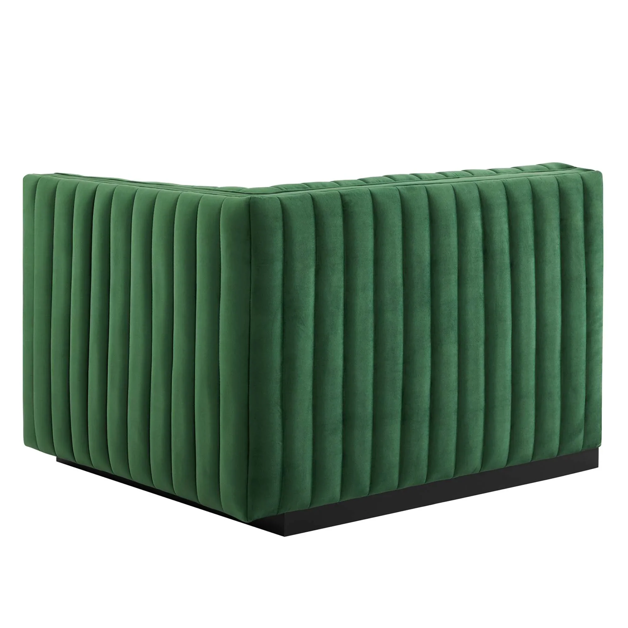 Conjure Channel Tufted Performance Velvet 5-Piece Sectional - Image 10