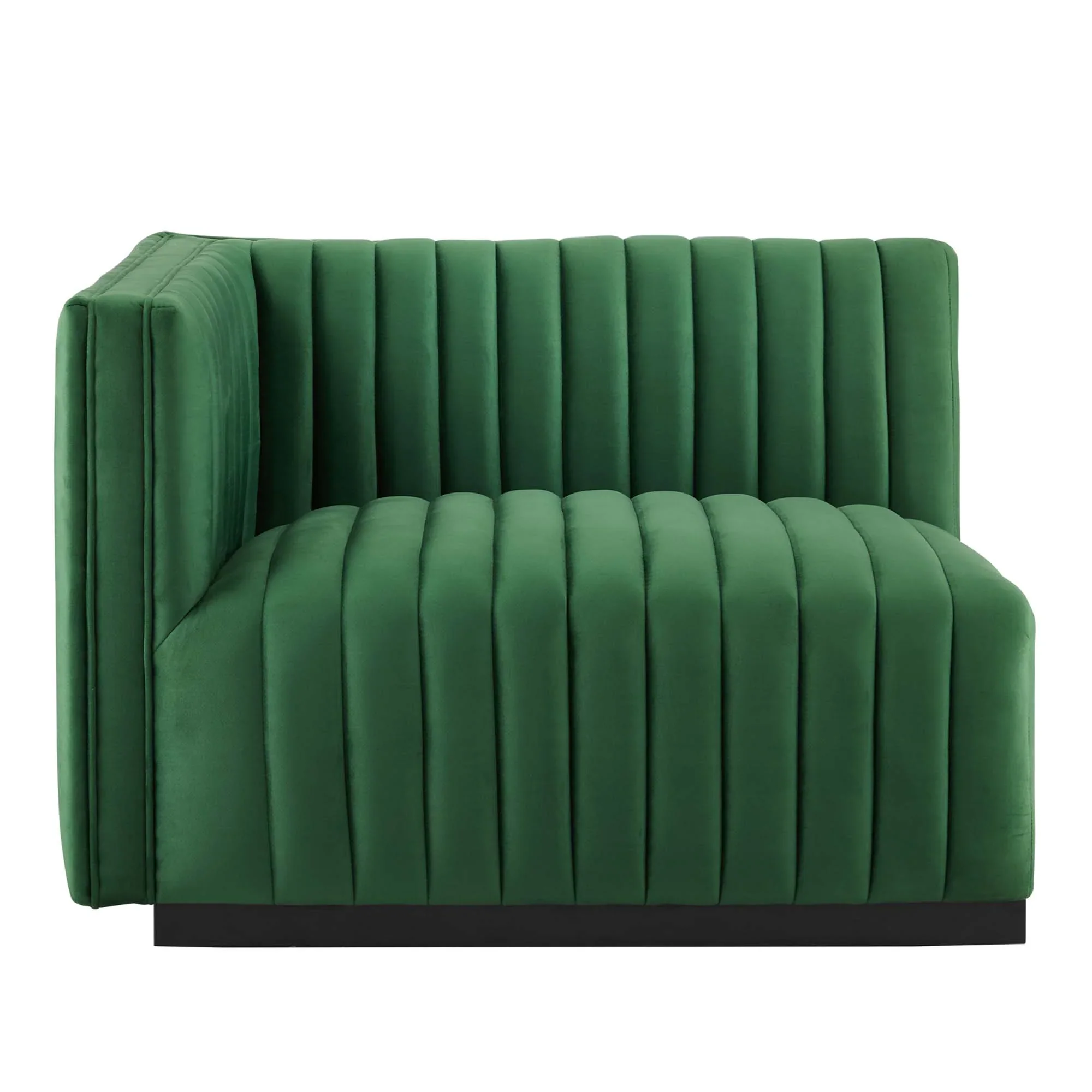 Conjure Channel Tufted Performance Velvet 5-Piece Sectional - Image 11