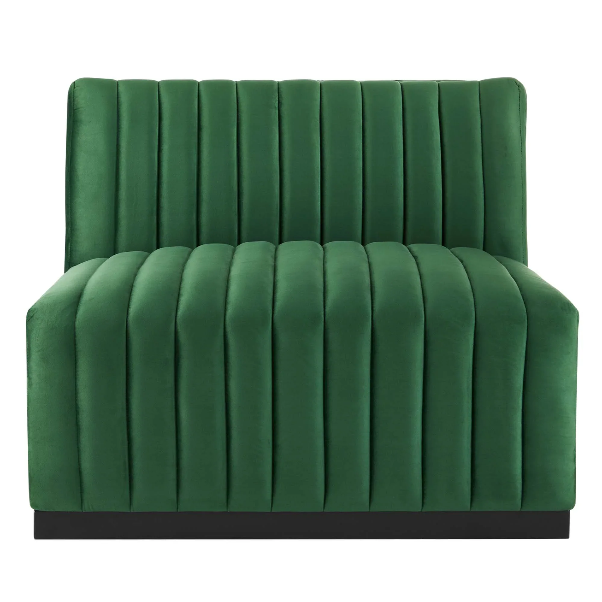 Conjure Channel Tufted Performance Velvet 5-Piece Sectional - Image 12