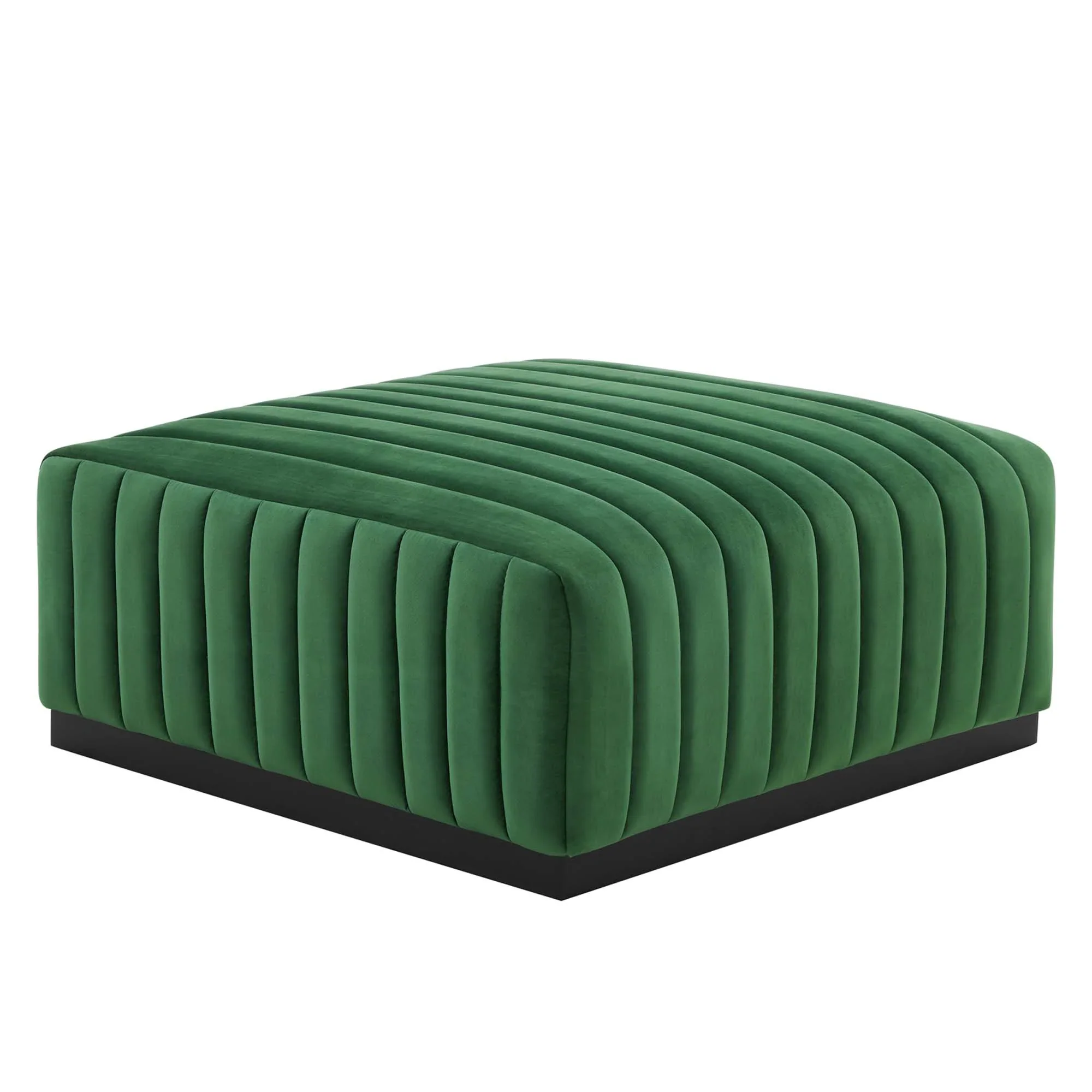 Conjure Channel Tufted Performance Velvet 5-Piece Sectional - Image 6