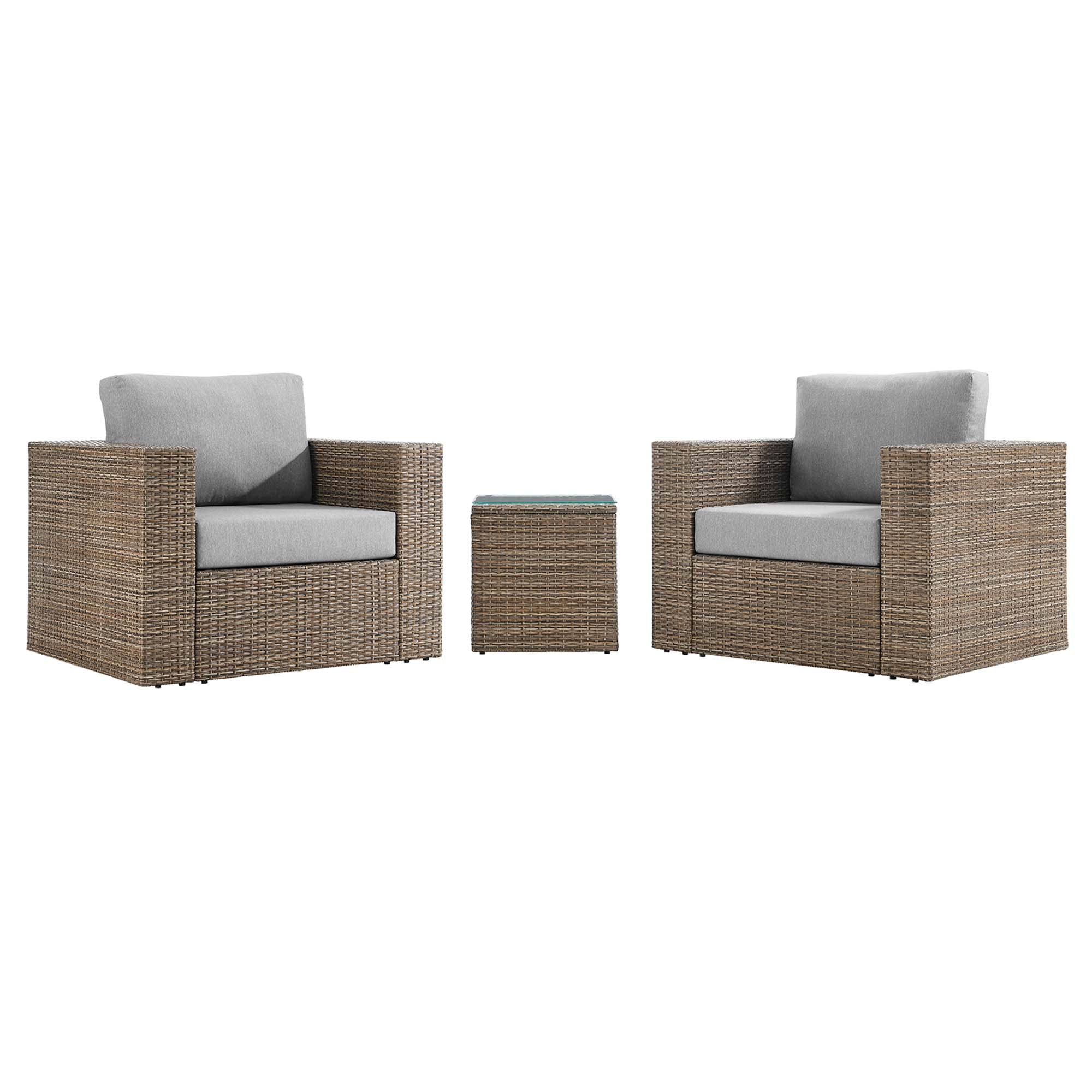 Convene 3-Piece Outdoor Patio Furniture Set - Image 4