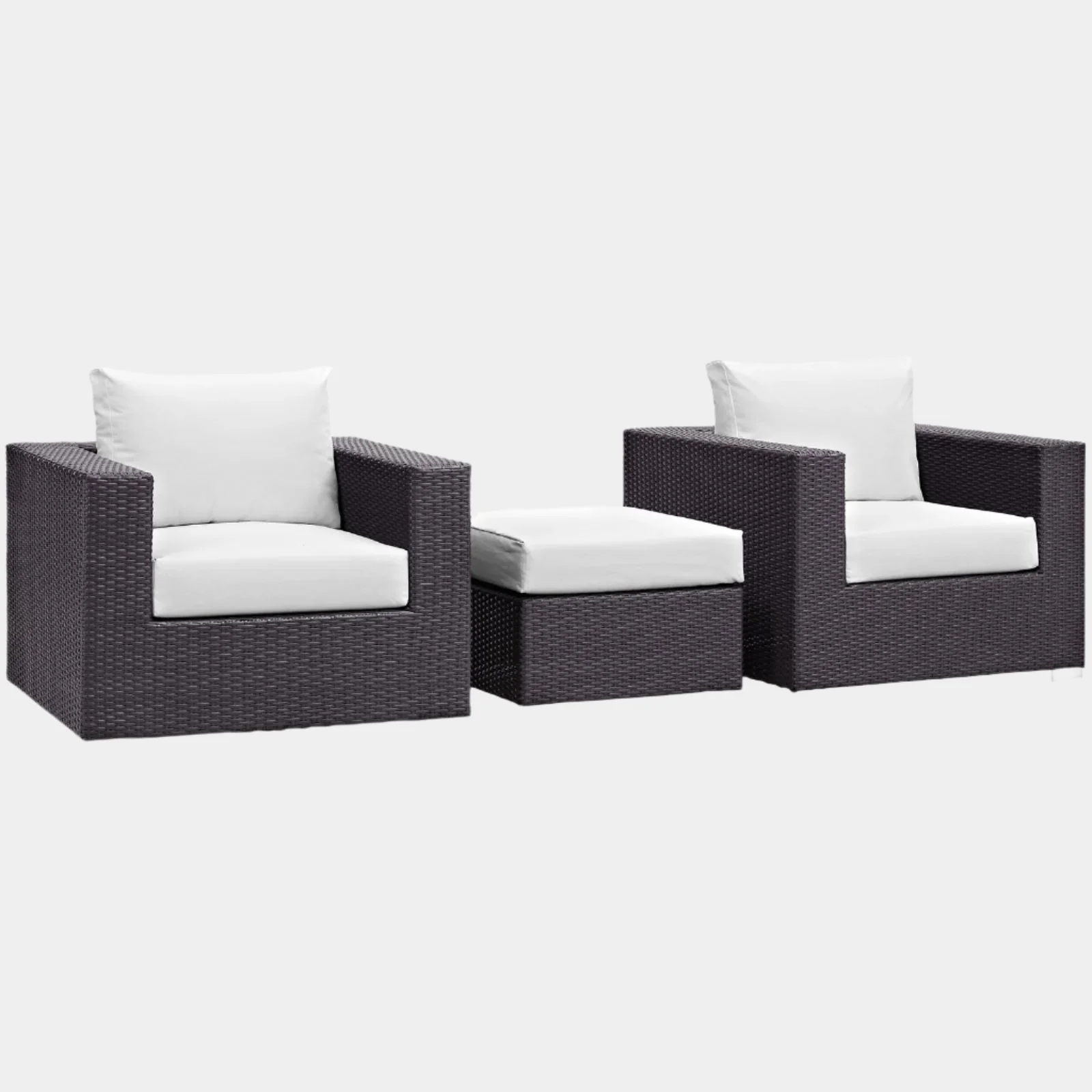 Convene 3 Piece Outdoor Patio Sofa Set - Image 19