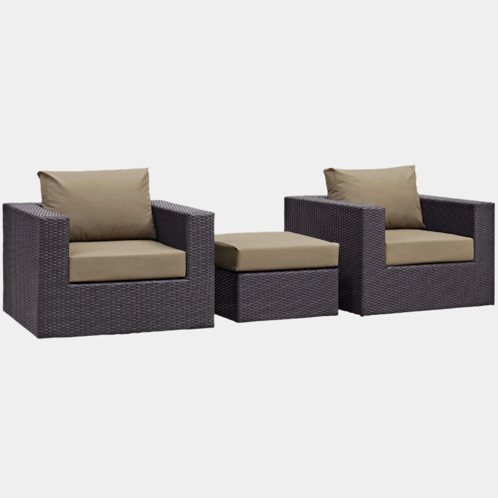 Convene 3 Piece Outdoor Patio Sofa Set - Image 7