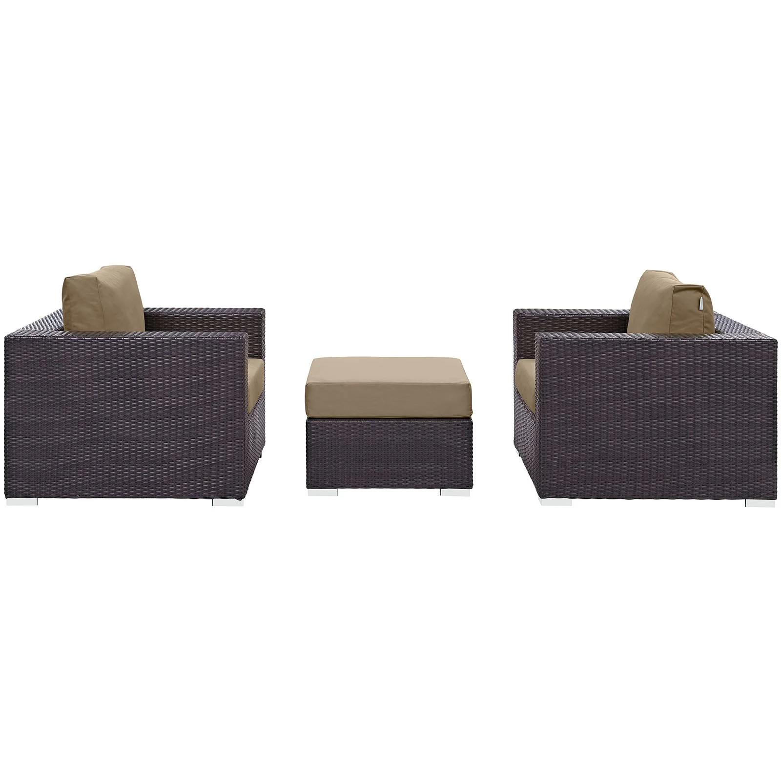 Convene 3 Piece Outdoor Patio Sofa Set - Image 9