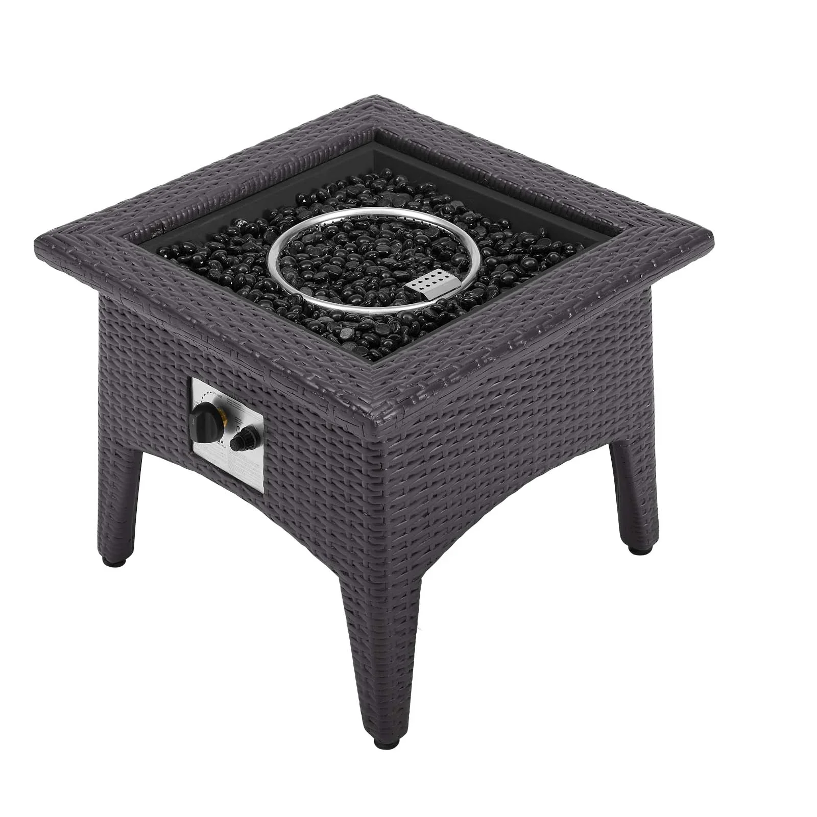 Convene 3 Piece Set Outdoor Patio with Fire Pit - Image 4