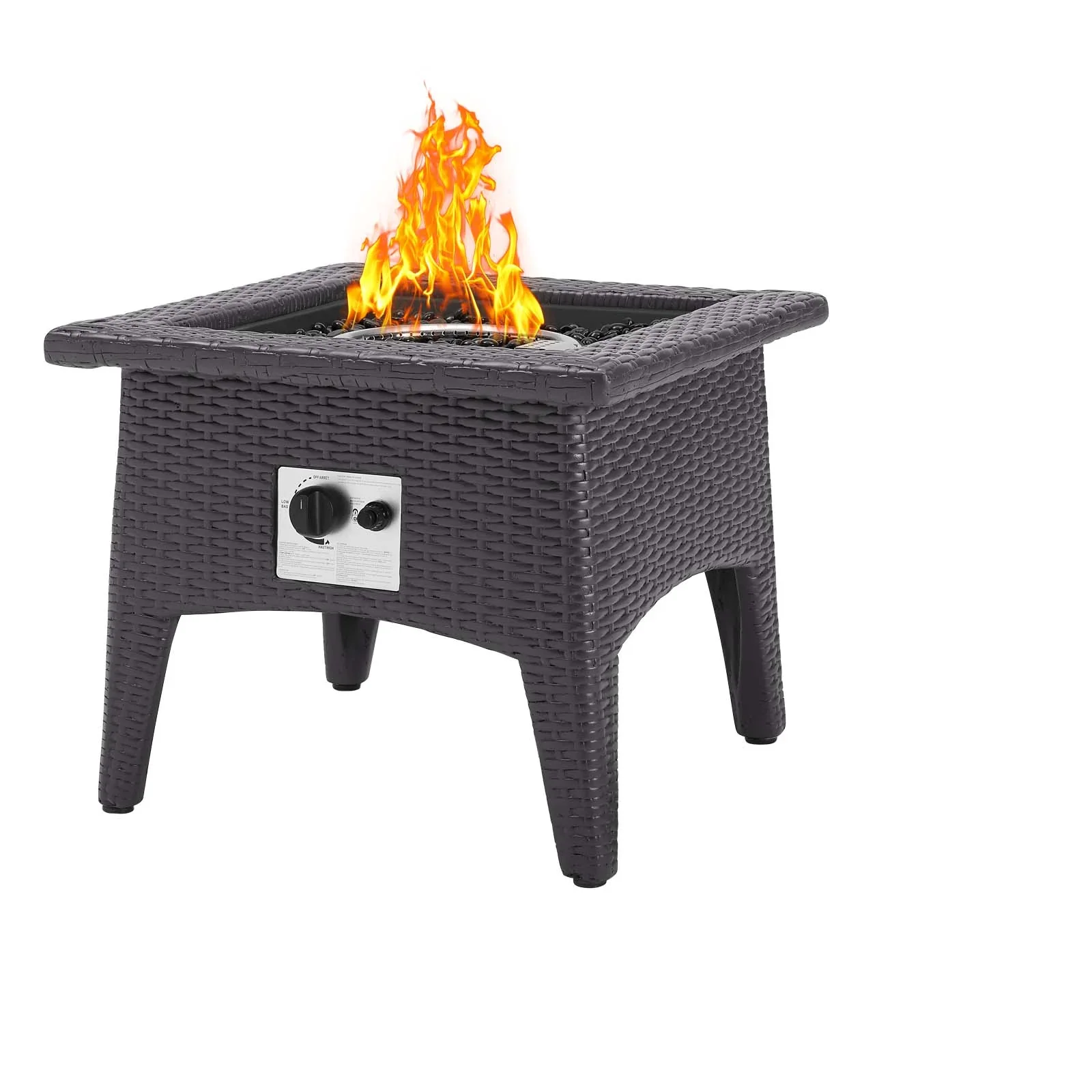 Convene 3 Piece Set Outdoor Patio with Fire Pit - Image 5