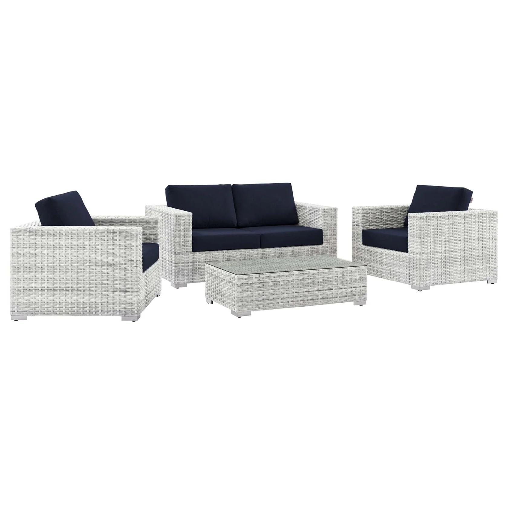Convene 4-Piece Outdoor Patio Set - Image 16