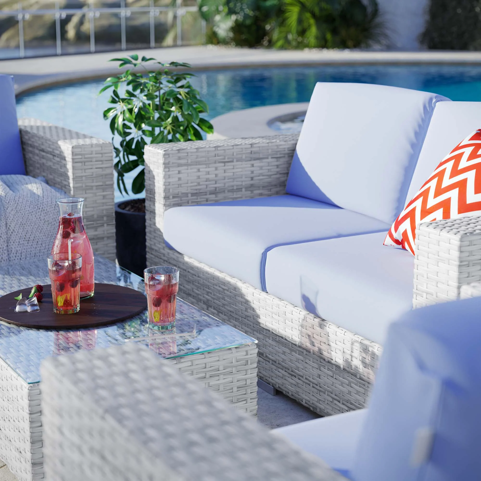 Convene 4-Piece Outdoor Patio Set - Image 2