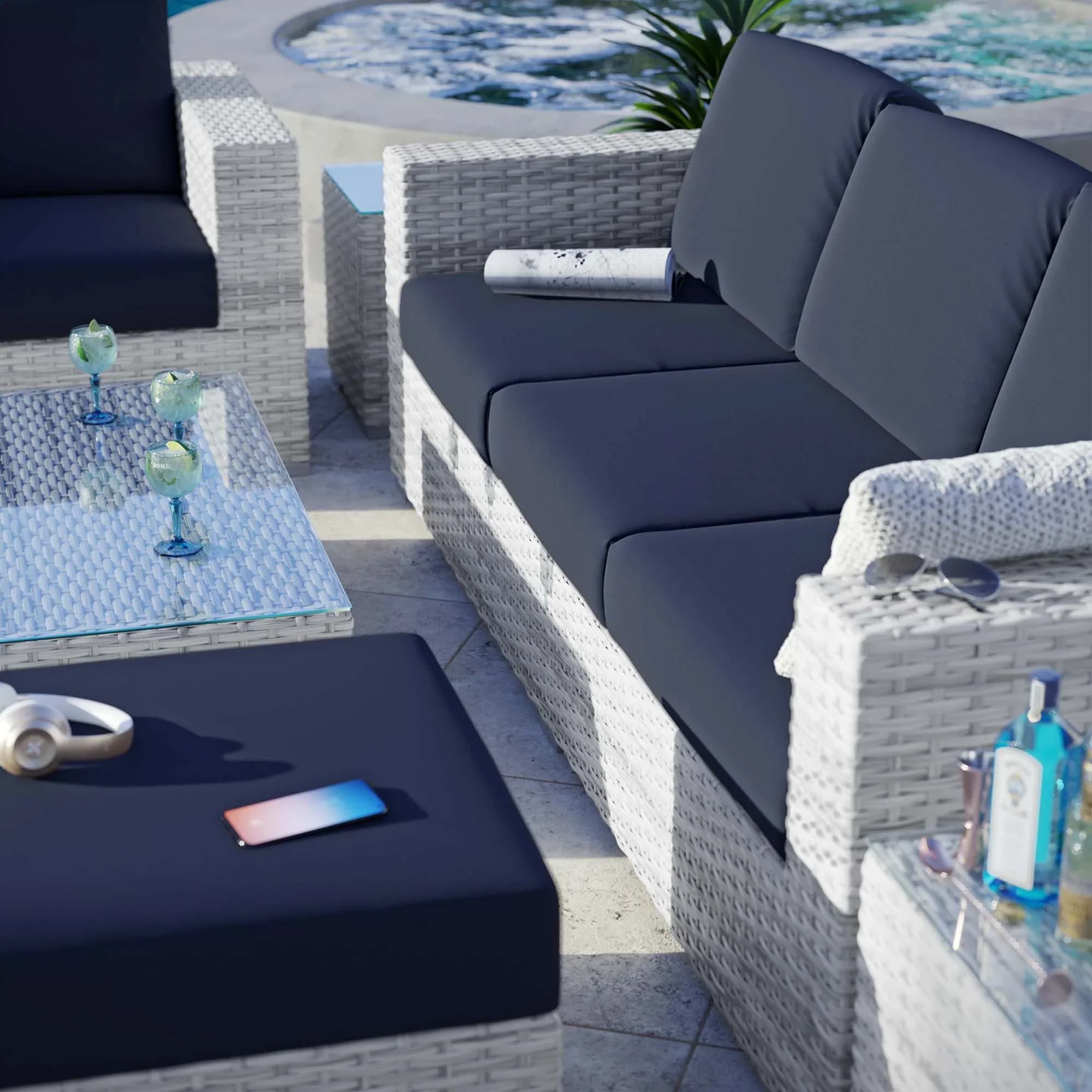 Convene 6-Piece Outdoor Patio Set - Image 20
