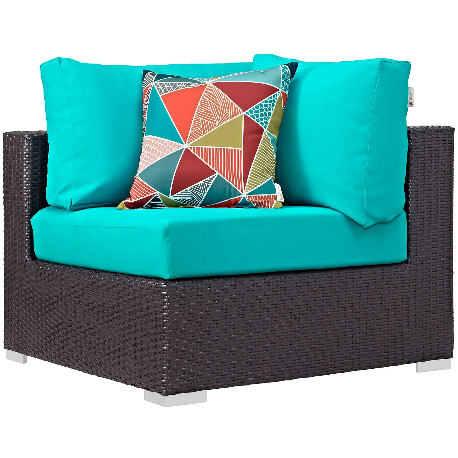 Convene 8 Piece Outdoor Patio Sectional Set - Image 13