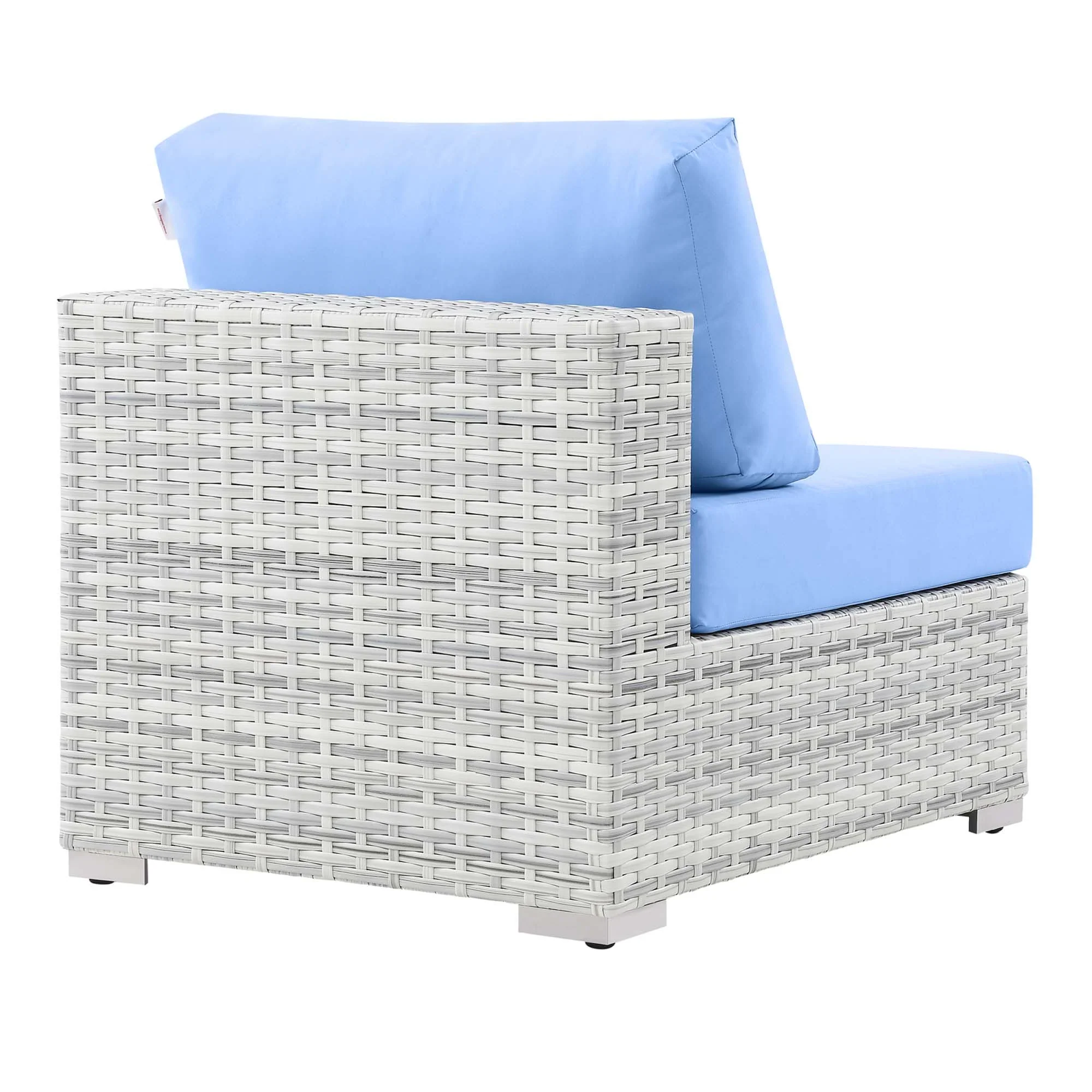 Convene Outdoor Patio Armless Chair - Image 14