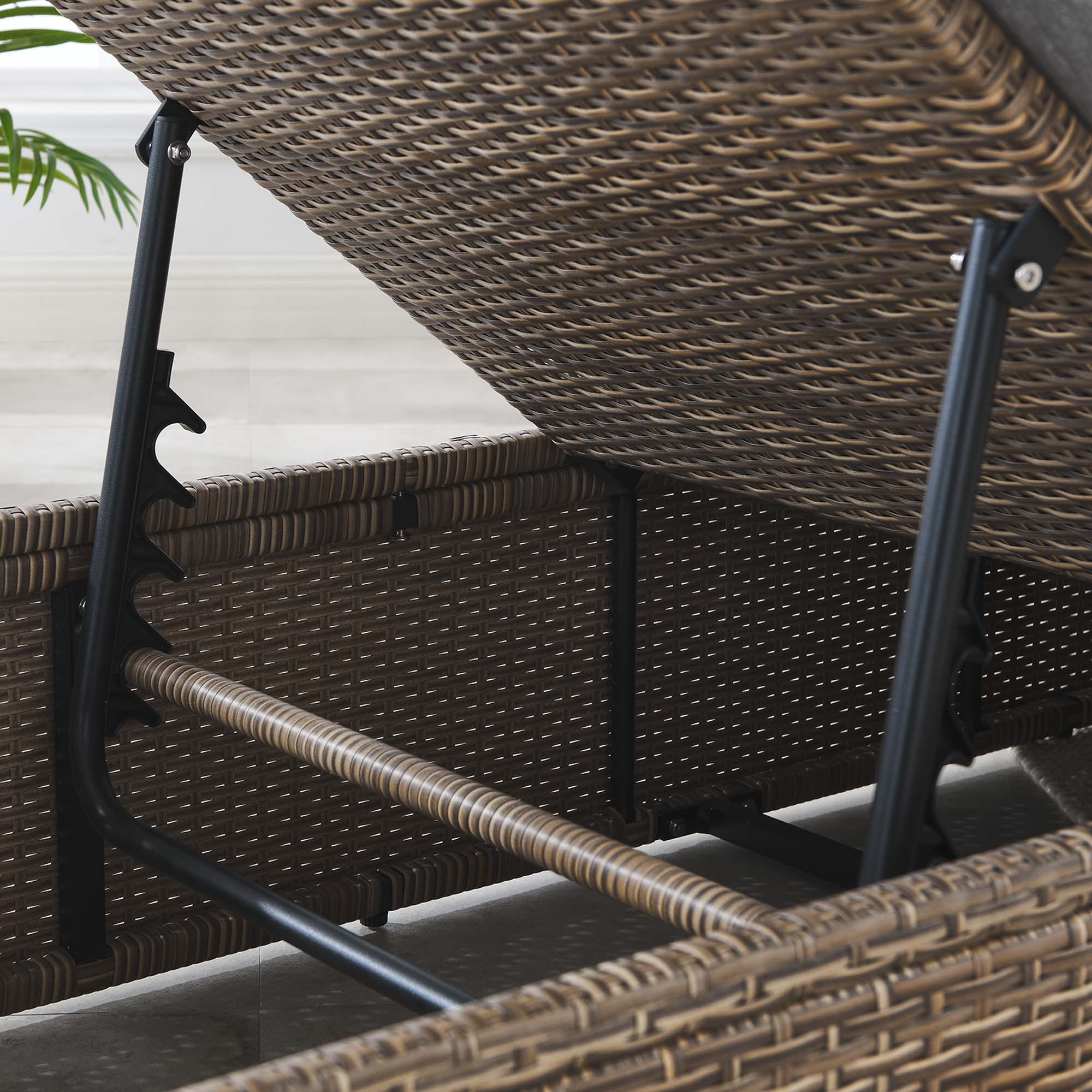 Convene Outdoor Patio Chaise Lounge Chair - Image 3