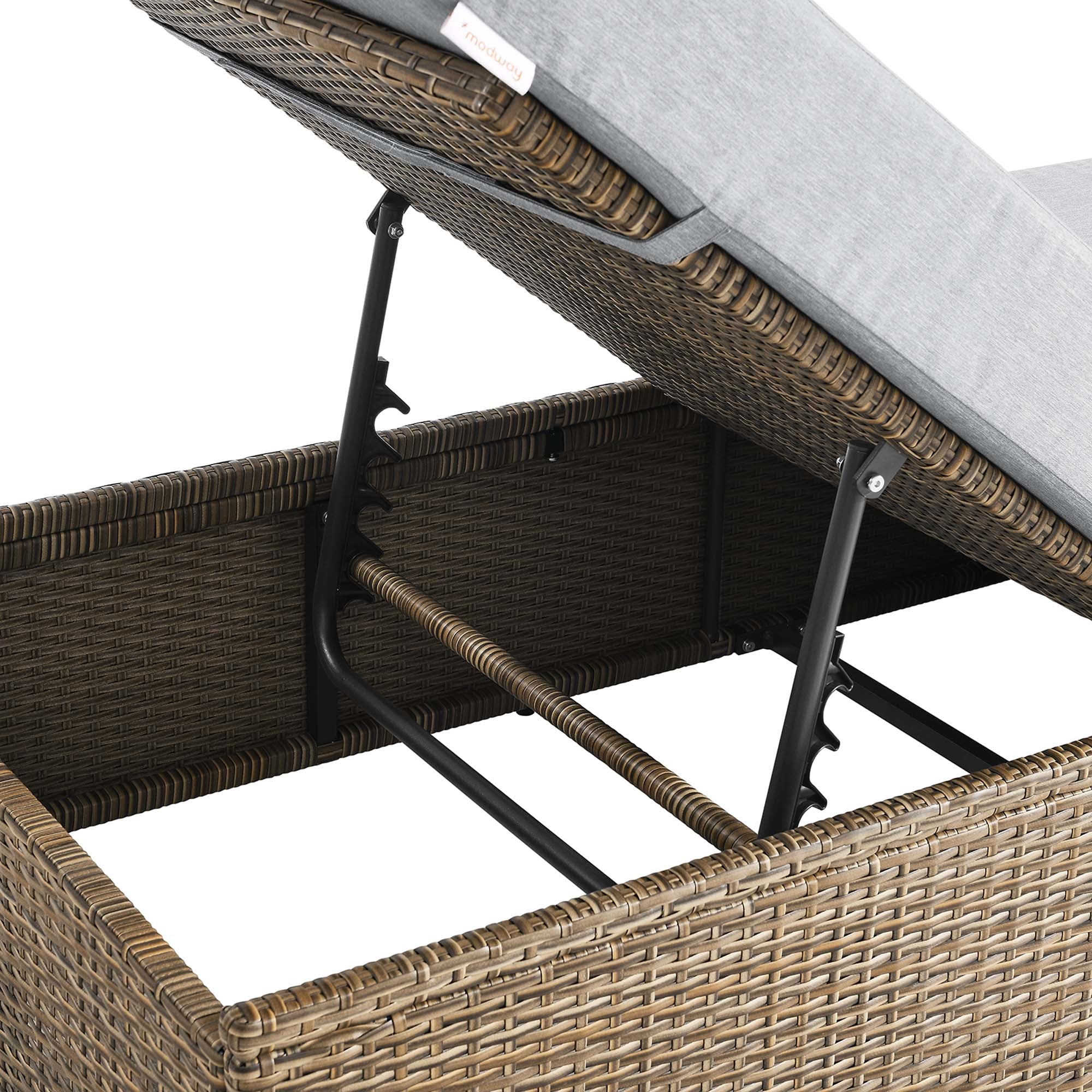 Convene Outdoor Patio Chaise Lounge Chair - Image 8