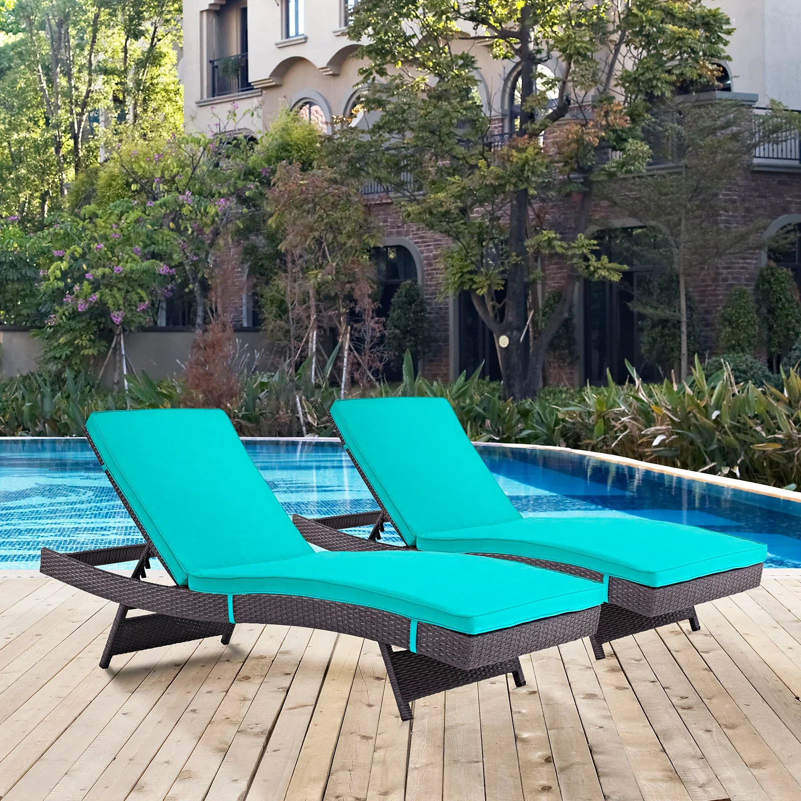 Convene Outdoor Patio Chaise Set of 2 - Image 18