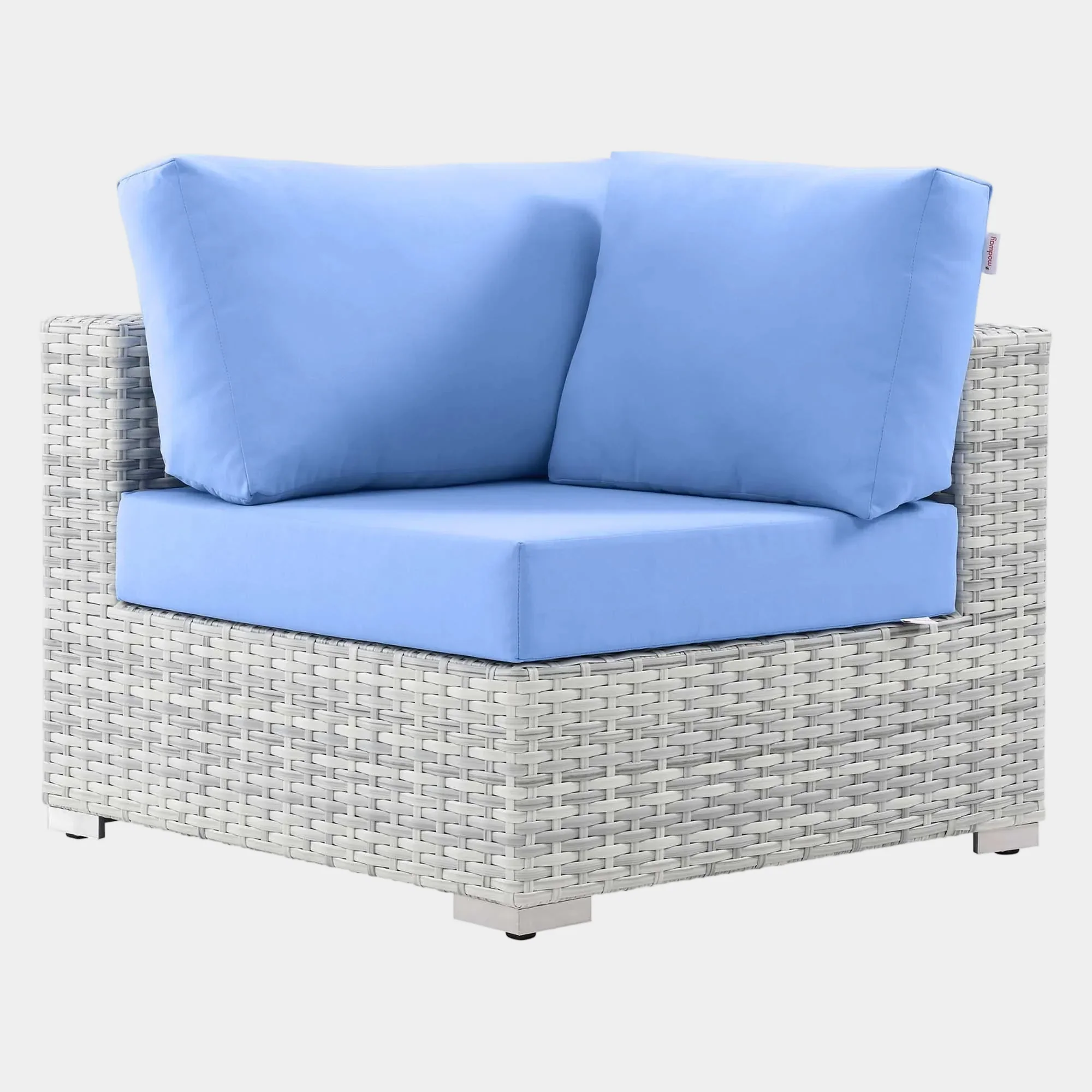 Convene Outdoor Patio Corner Chair - Image 15