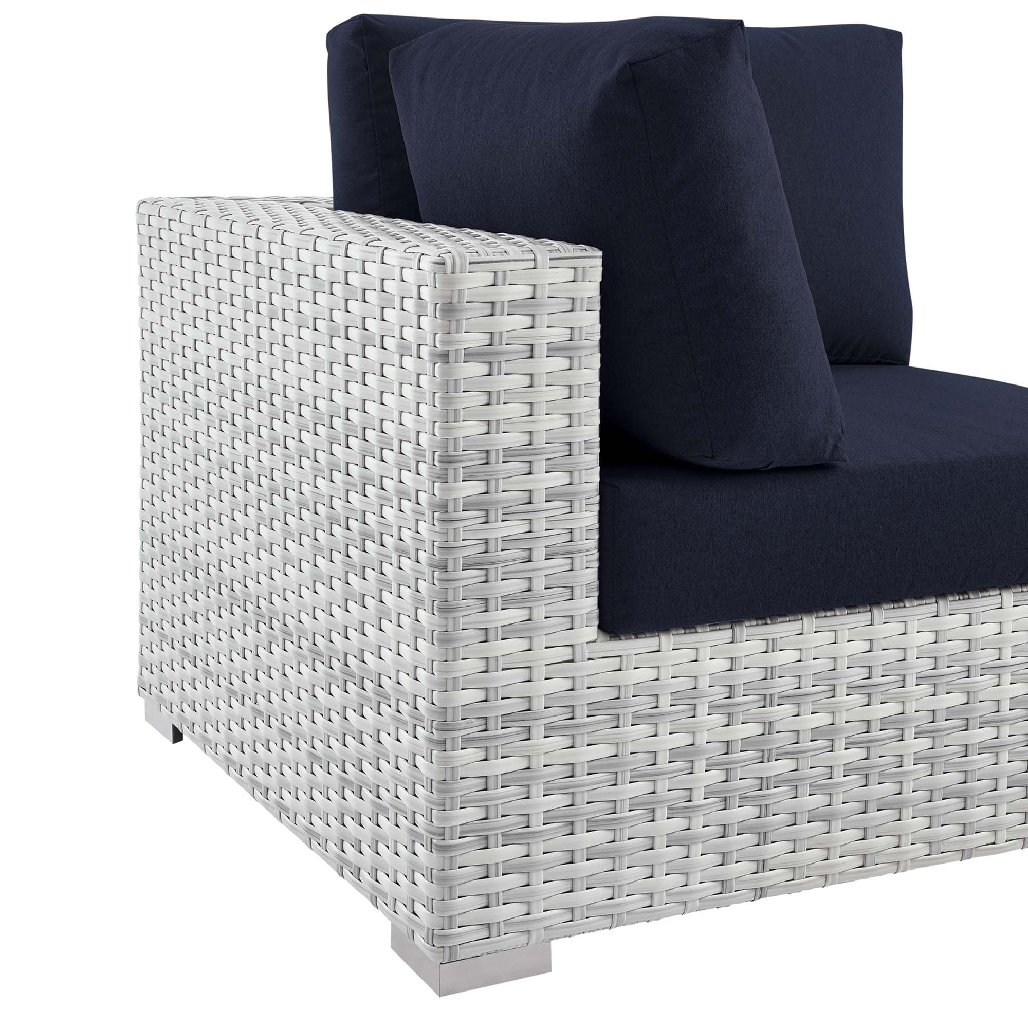 Convene Outdoor Patio Corner Chair - Image 26