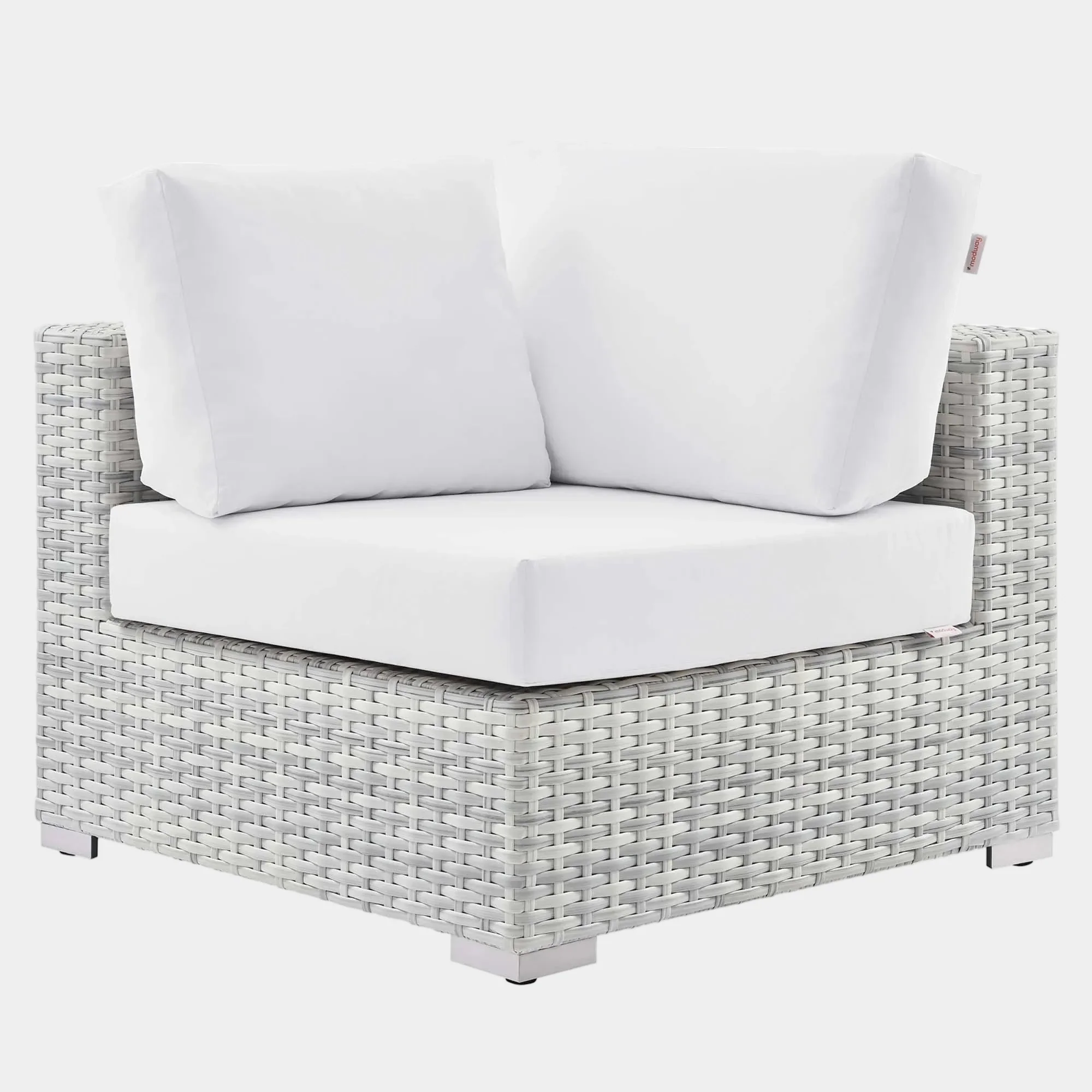 Convene Outdoor Patio Corner Chair - Image 29