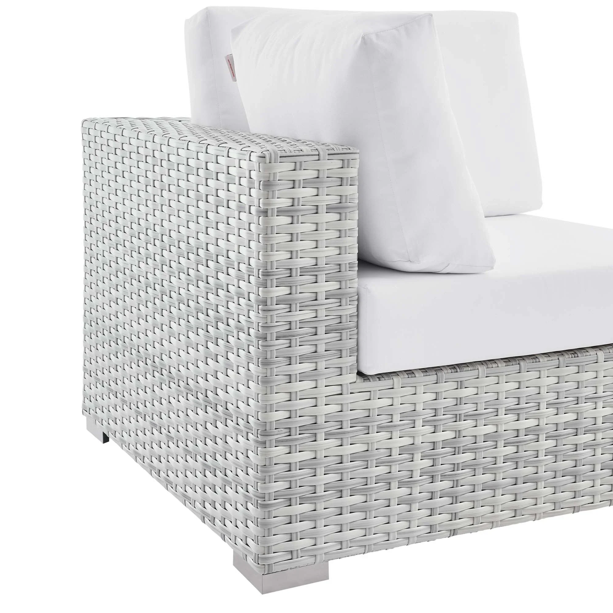 Convene Outdoor Patio Corner Chair - Image 33