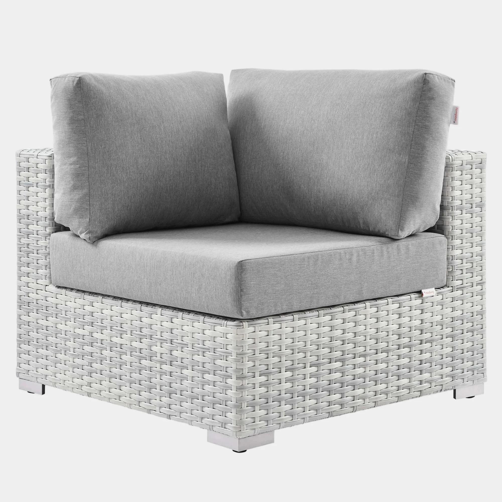 Convene Outdoor Patio Corner Chair - Image 8