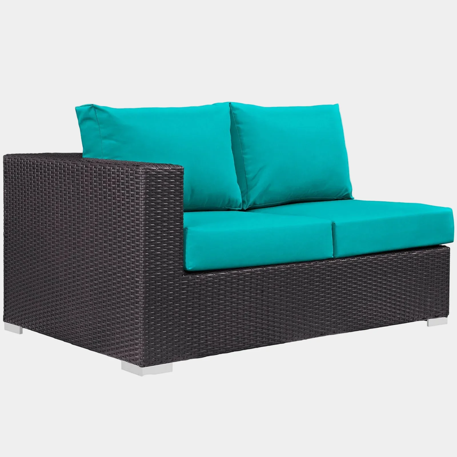 Convene Outdoor Patio Left Arm Loveseat - Image 5