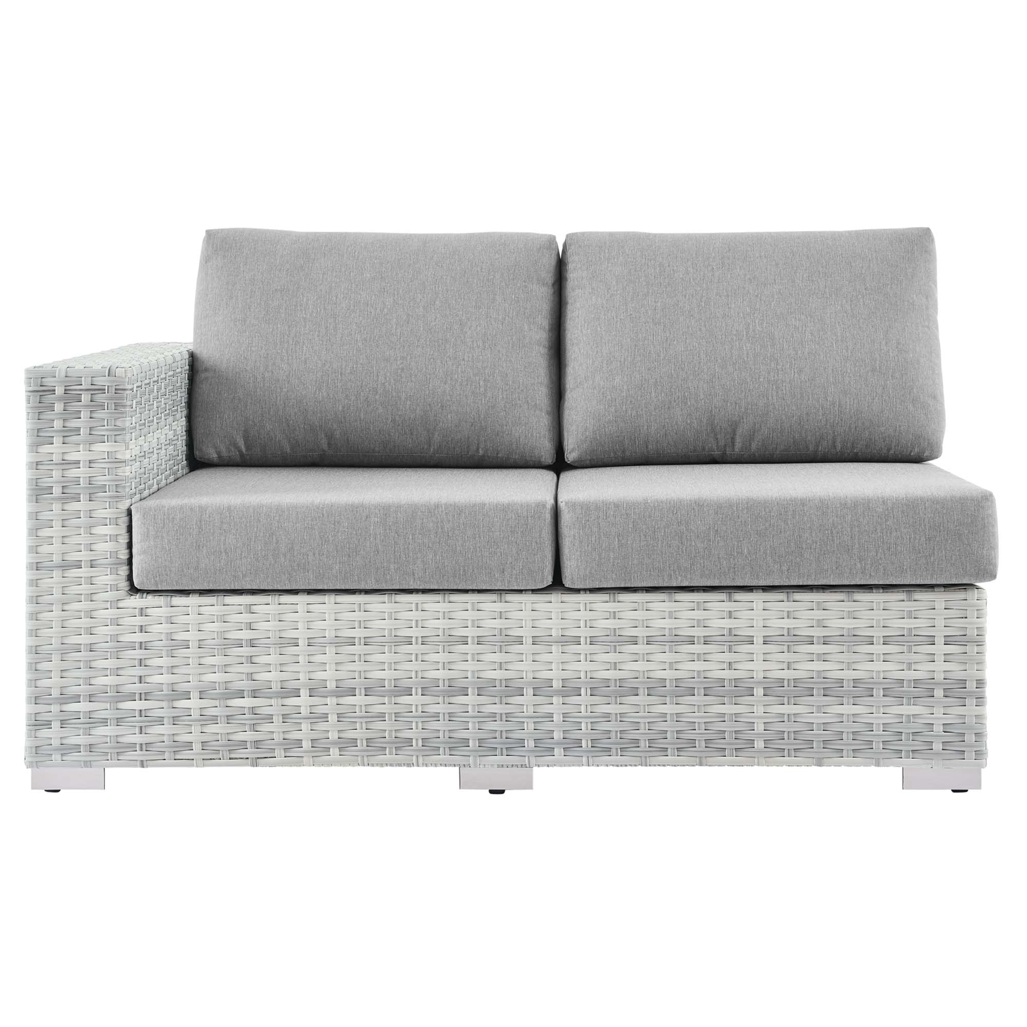 Convene Outdoor Patio Left-Arm Loveseat - Image 12