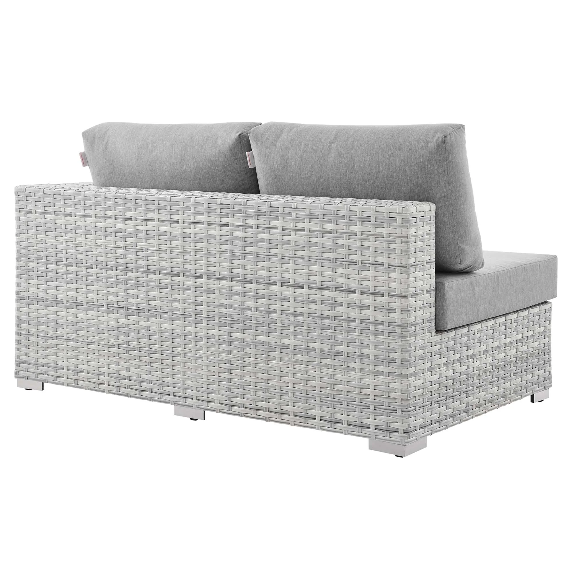 Convene Outdoor Patio Left-Arm Loveseat - Image 13